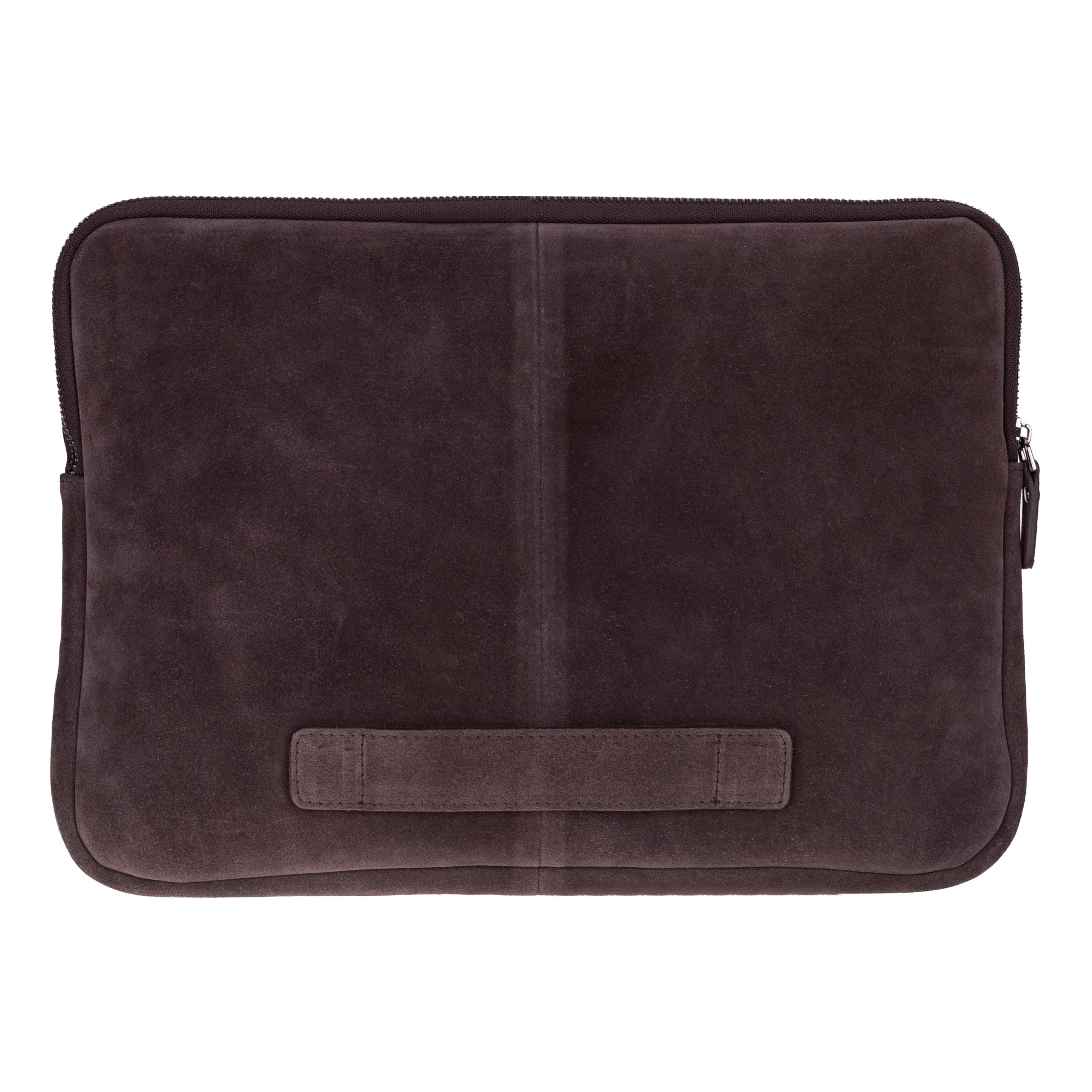 Mocha Still Hakiki Süet Deri 13-14 Inç Macbook/Laptop Kılıfı