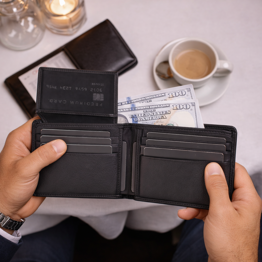 Moro Leather Men'S Wallet