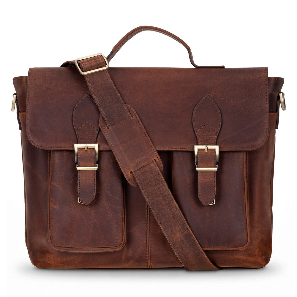 Rivoli Saddle Heritage Hakiki Deri 13–14 Inç Laptop Ve Evrak Çantası