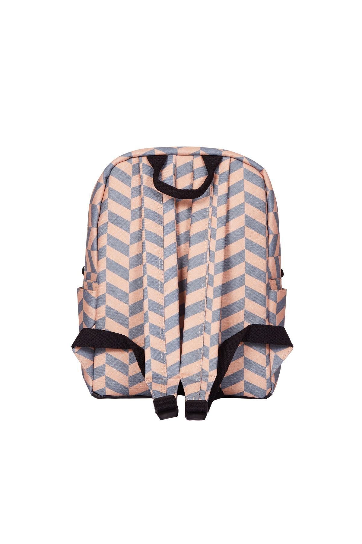 Bloominbag-Smokey Chevron 13 14 Inç Laptop / Macbook Sırt çantası-2-Milagron.com