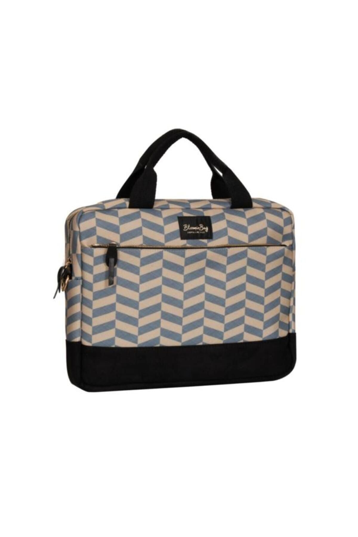 Smokey Chevron 15 16 Inç Laptop / Mac Book Çantası - 3