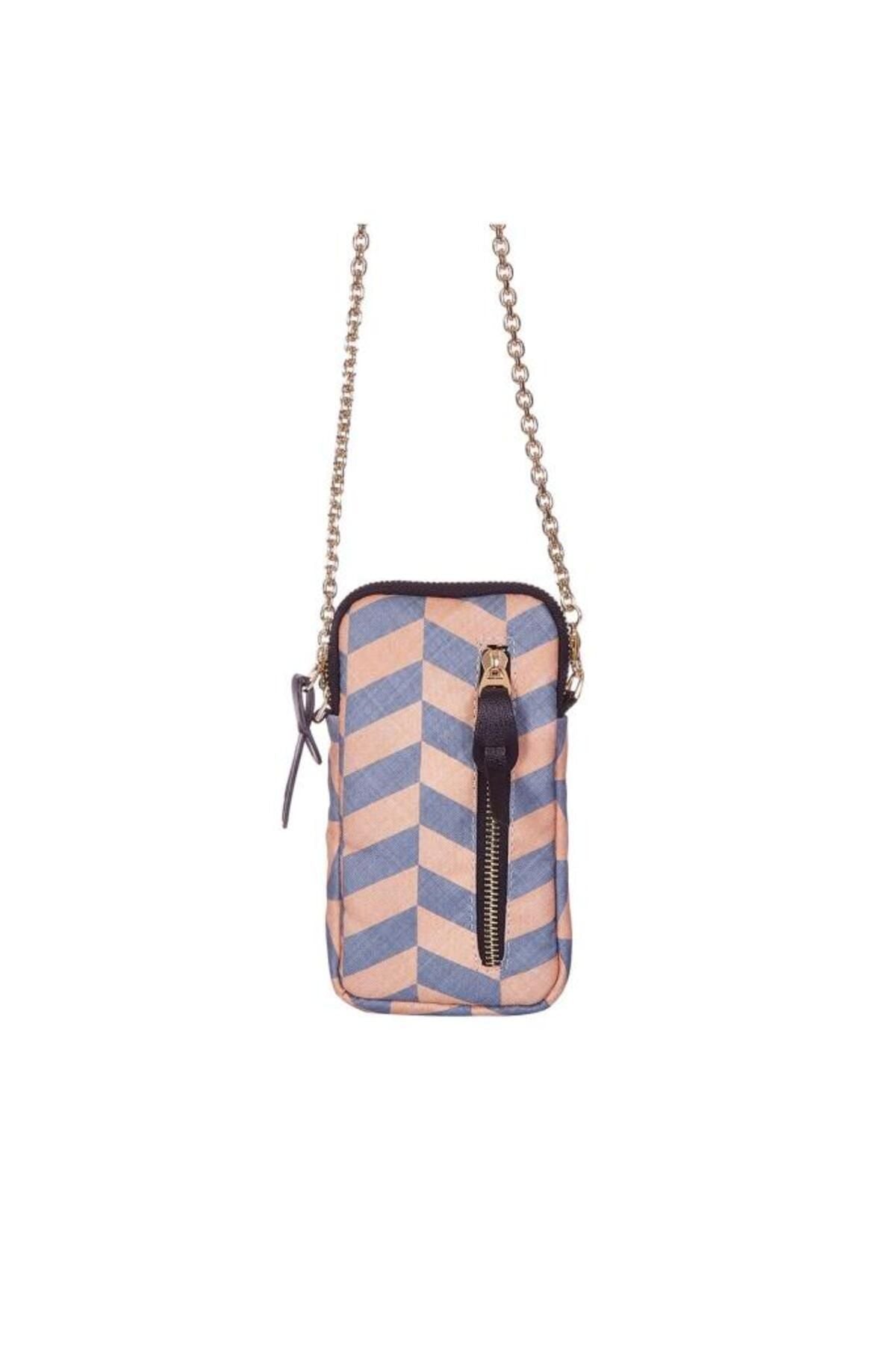 Bloominbag-Smokey Chevron Telefon çantası-2-Milagron.com