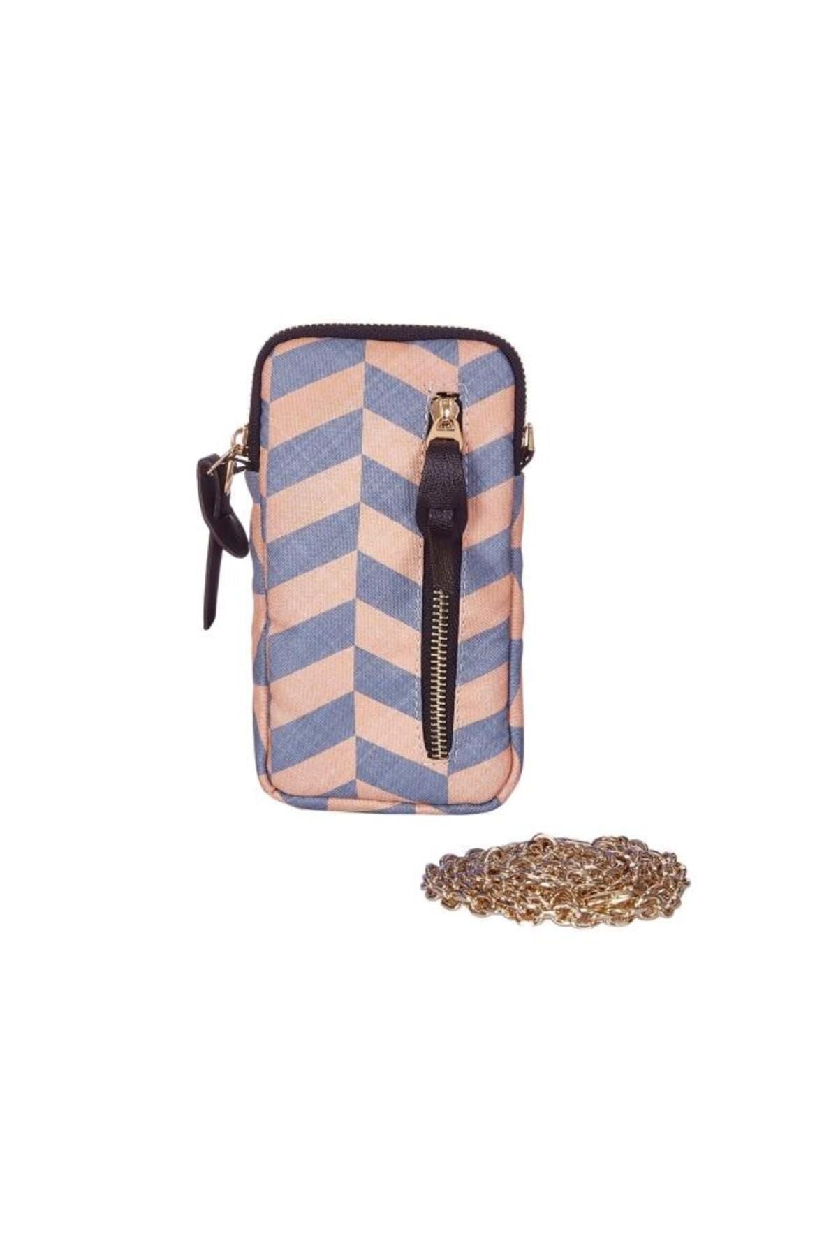 Bloominbag-Smokey Chevron Telefon çantası-4-Milagron.com