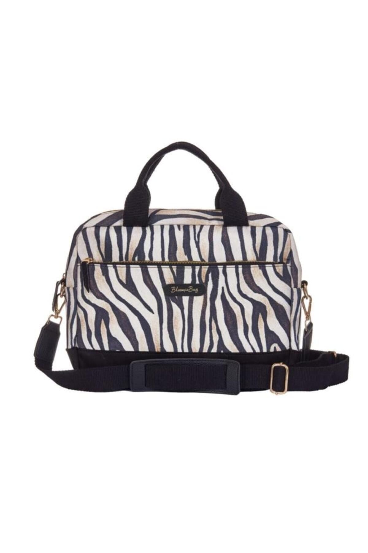 Bloominbag-Stripy Tricky 13 14 Inç Laptop / Mac Book çantası-5-Milagron.com