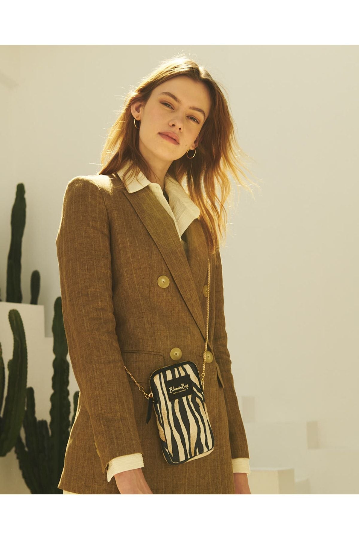 Bloominbag-Stripy Tricky Telefon çantası-3-Milagron.com