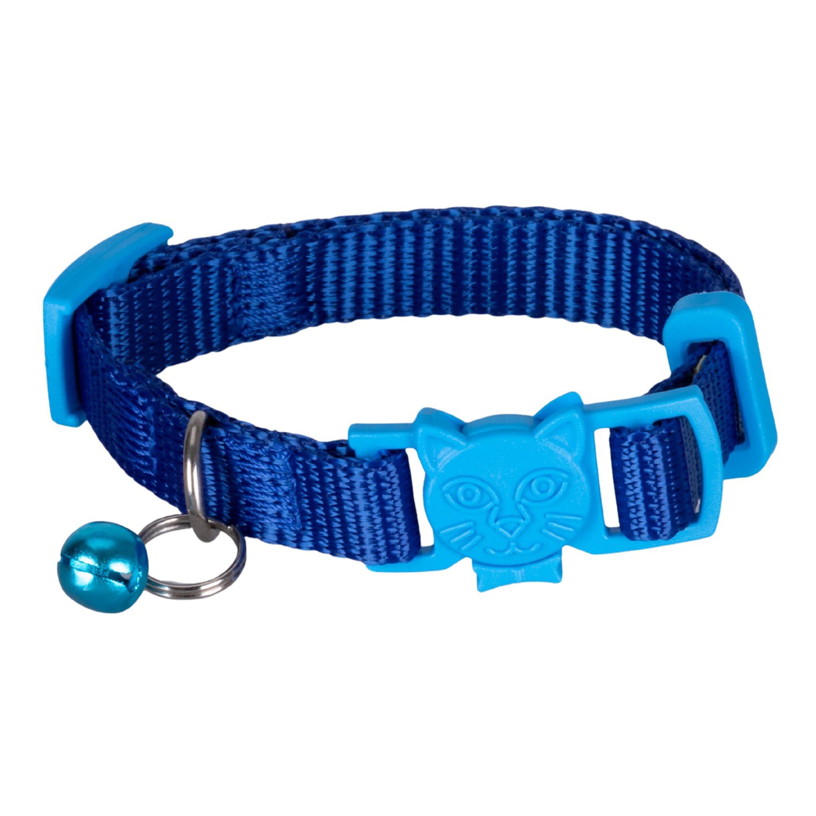 Swissplus Urban Paws Kedi Tasması – Deep Ocean Blue | Ayarlanabilir, Dayanıklı, Hafif-10Mm