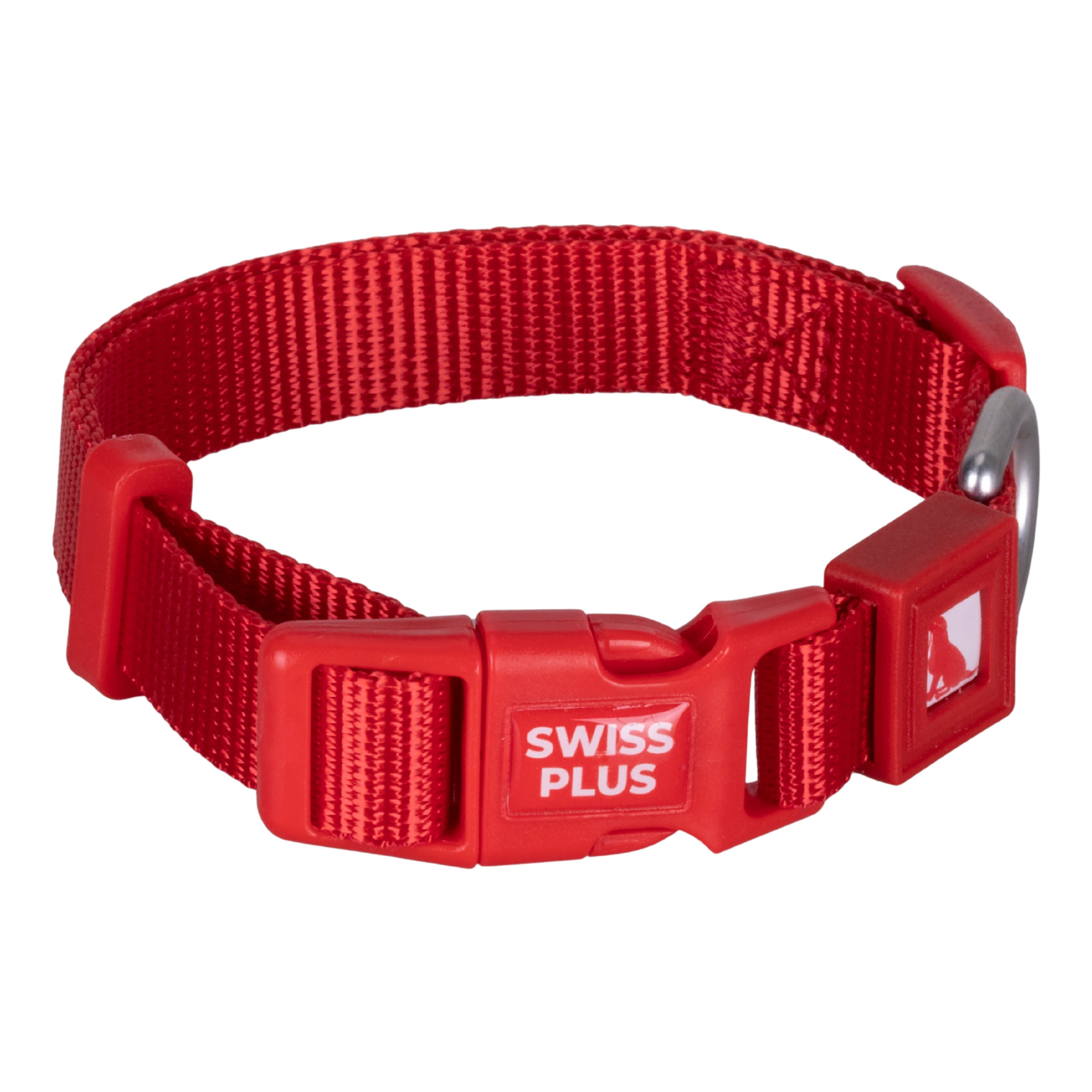 Swissplus Urban Paws Köpek Tasması – Crimson Red | Ayarlanabilir, Dayanıklı, Hafif-20Mm