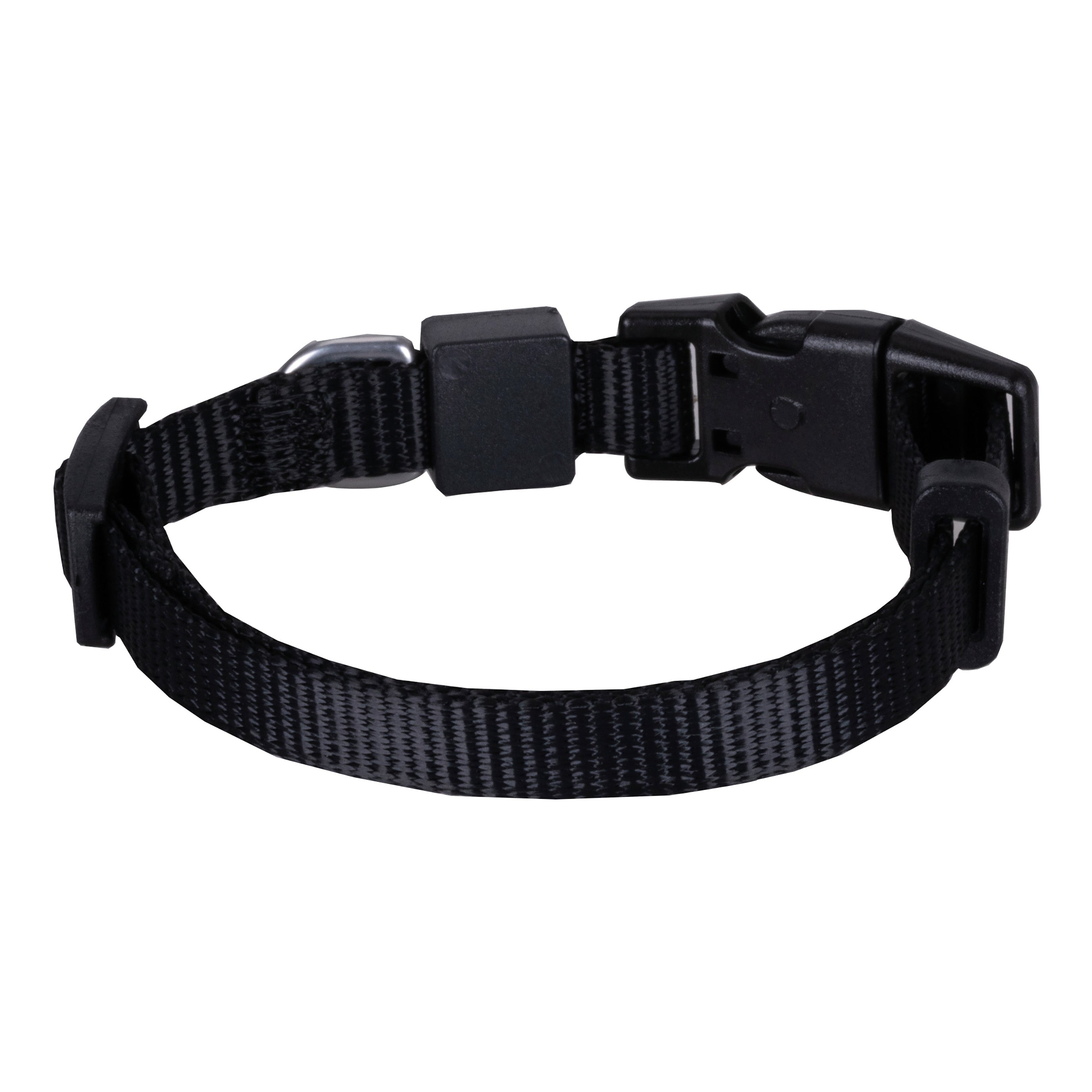 Swissplus Urban Paws Köpek Tasması – Noir Black | Ayarlanabilir, Dayanıklı, Hafif-10Mm