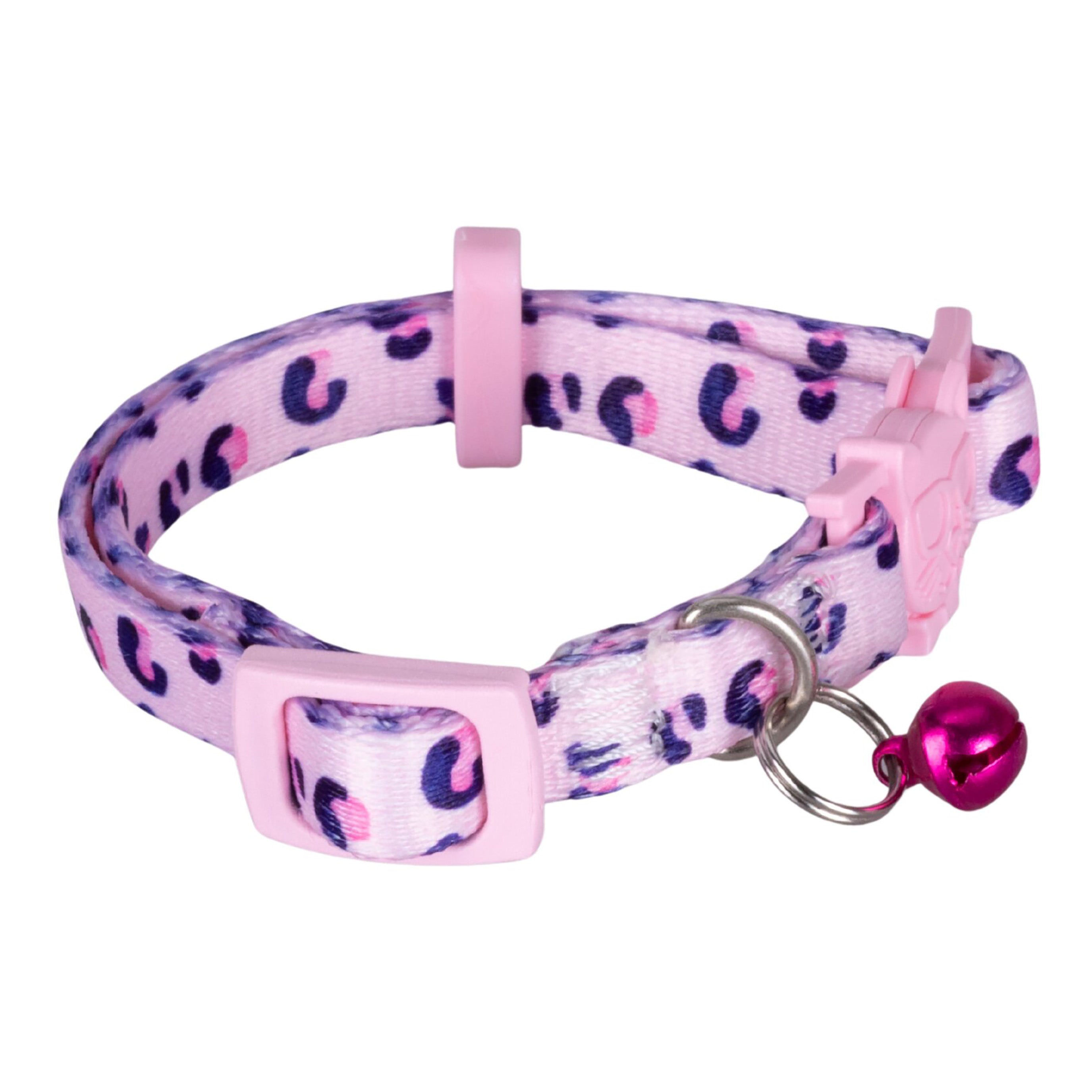 Swissplus Urban Paws Pink Leo Recycled Kedi Tasması - 10 Mm