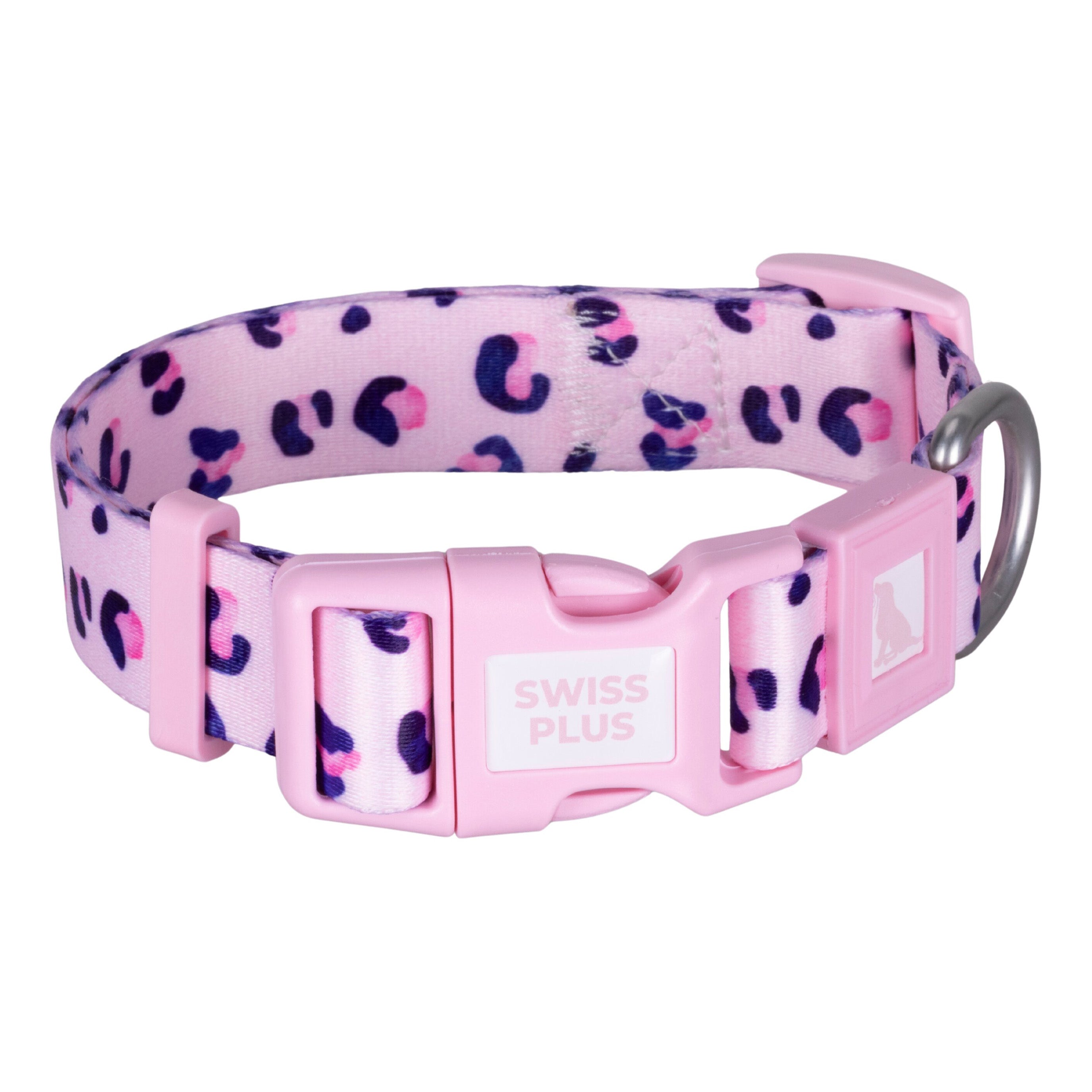 Swissplus Urban Paws Pink Leo Recycled Köpek Tasması - 10 Mm