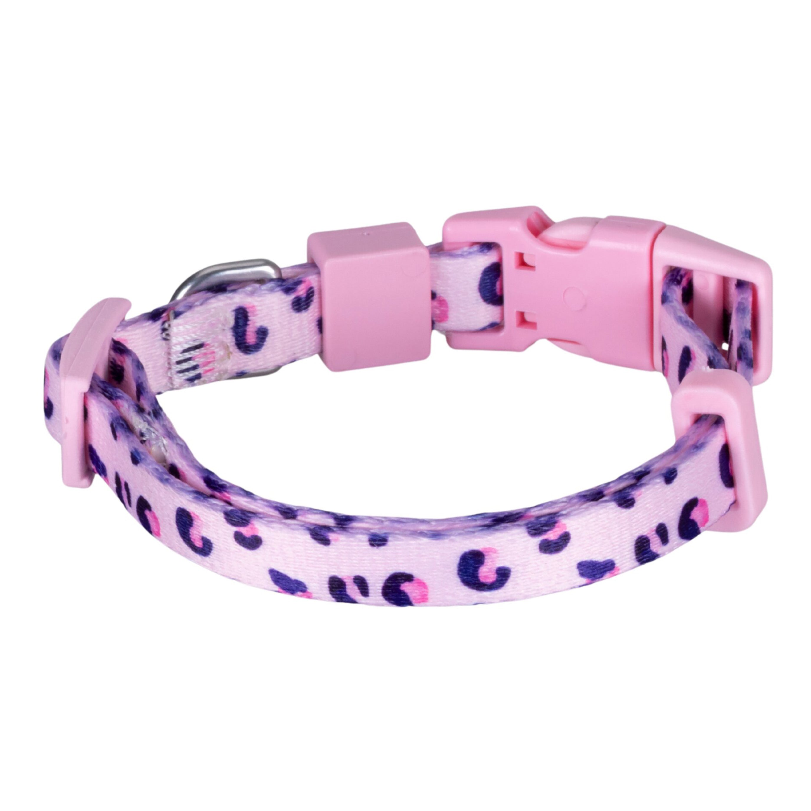 Swissplus Urban Paws Pink Leo Recycled Köpek Tasması - 10 Mm