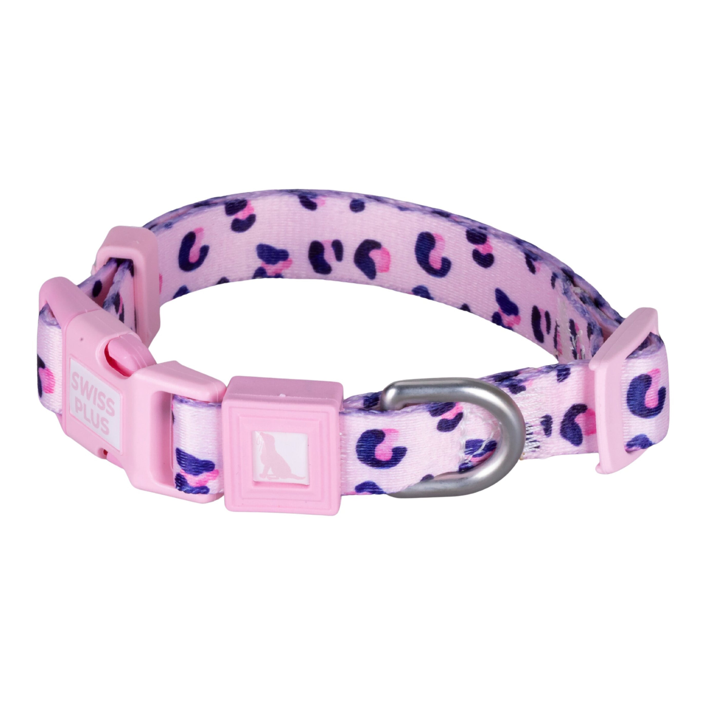 Swissplus Urban Paws Pink Leo Recycled Köpek Tasması - 15 Mm