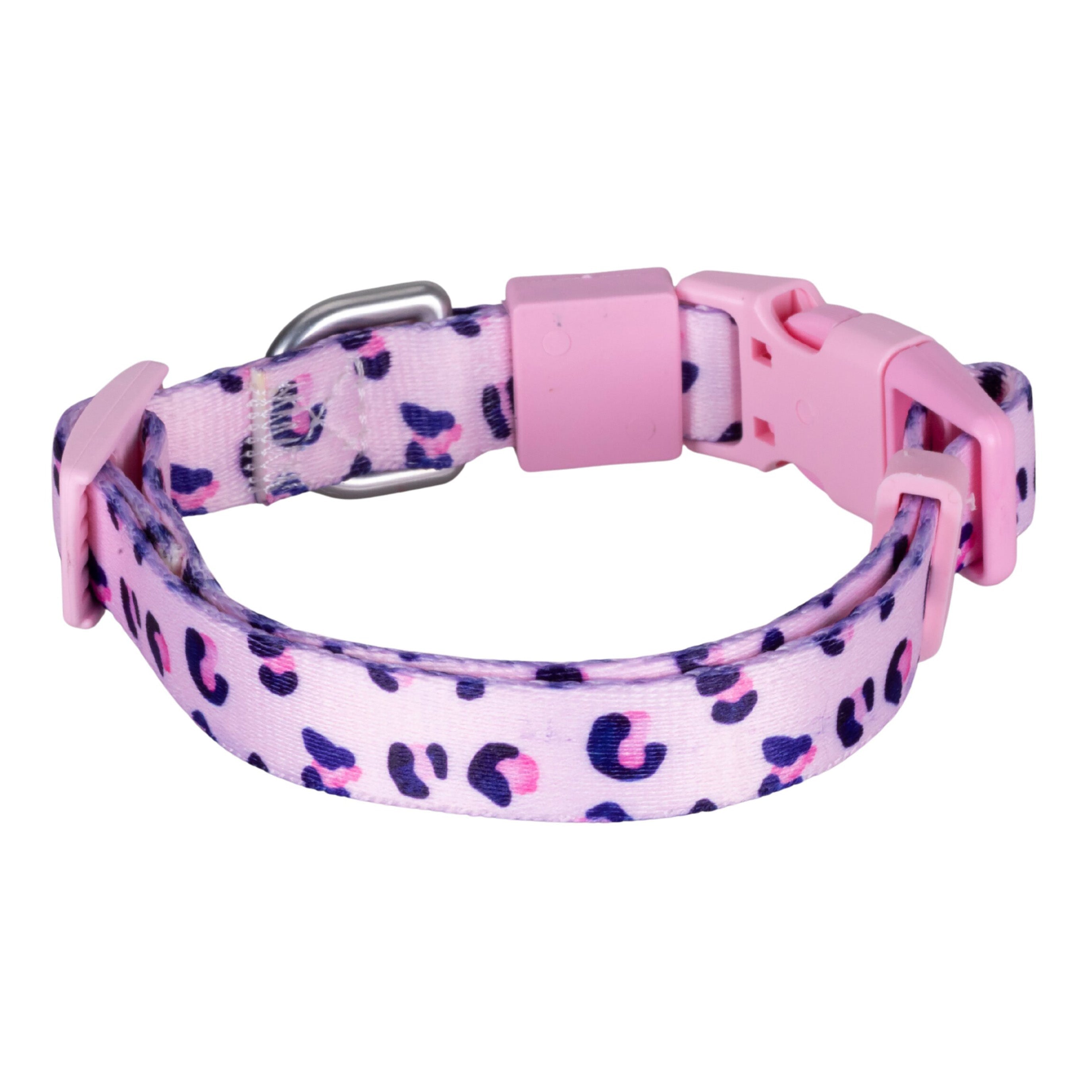Swissplus Urban Paws Pink Leo Recycled Köpek Tasması - 15 Mm