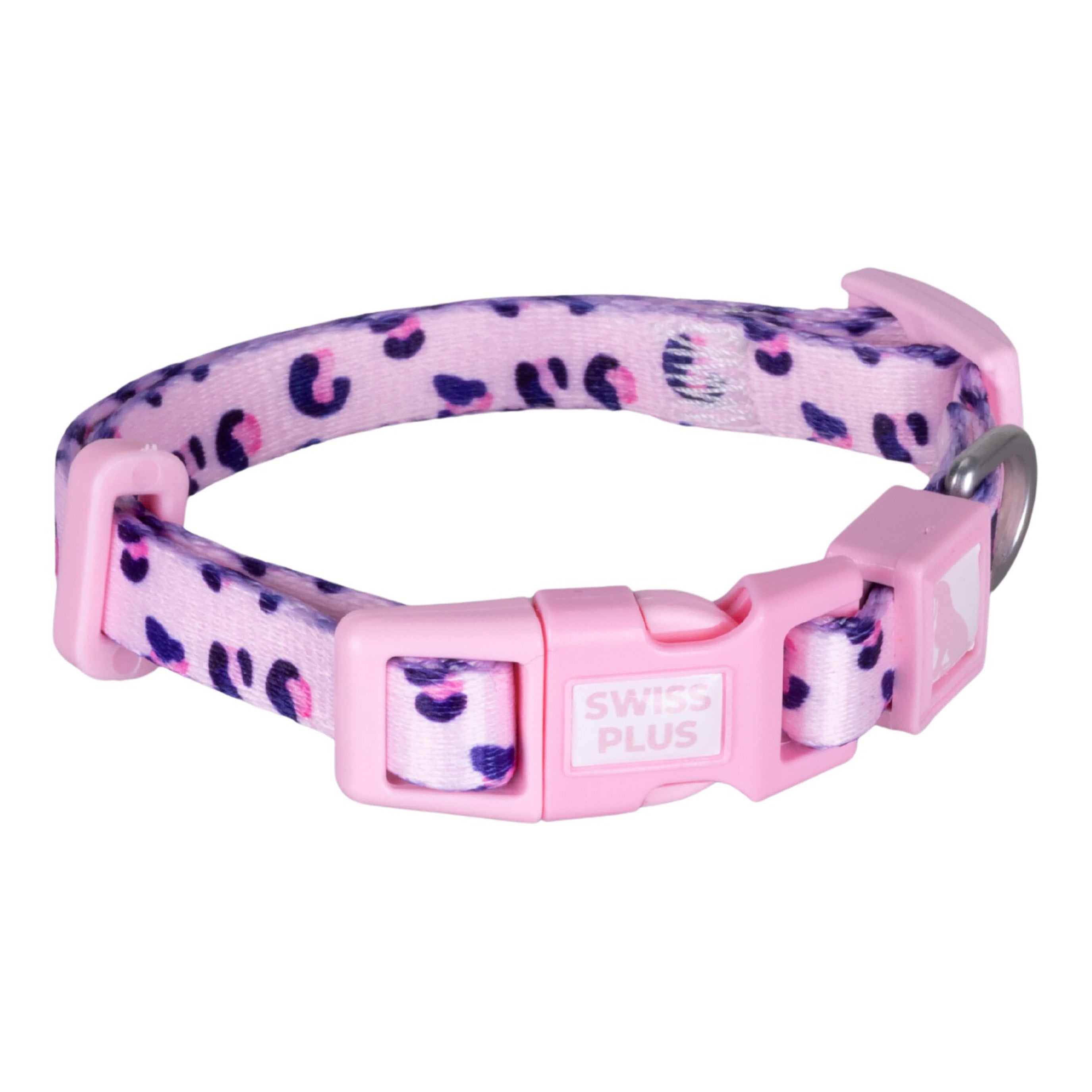 Swissplus Urban Paws Pink Leo Recycled Köpek Tasması - 15 Mm