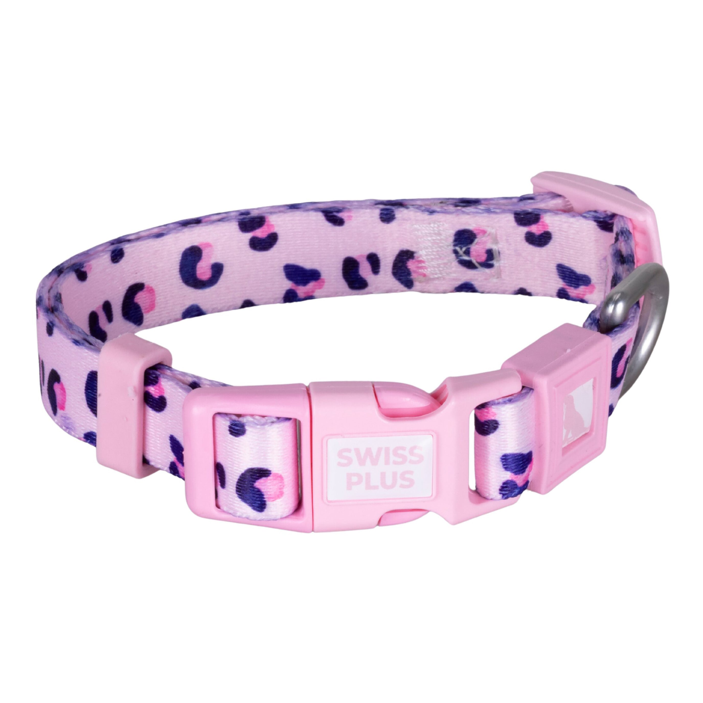 Swissplus Urban Paws Pink Leo Recycled Köpek Tasması - 20 Mm