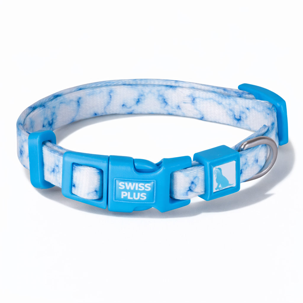 Swissplus Urban Paws Sky Marble Recycled Köpek Tasması - 10 Mm