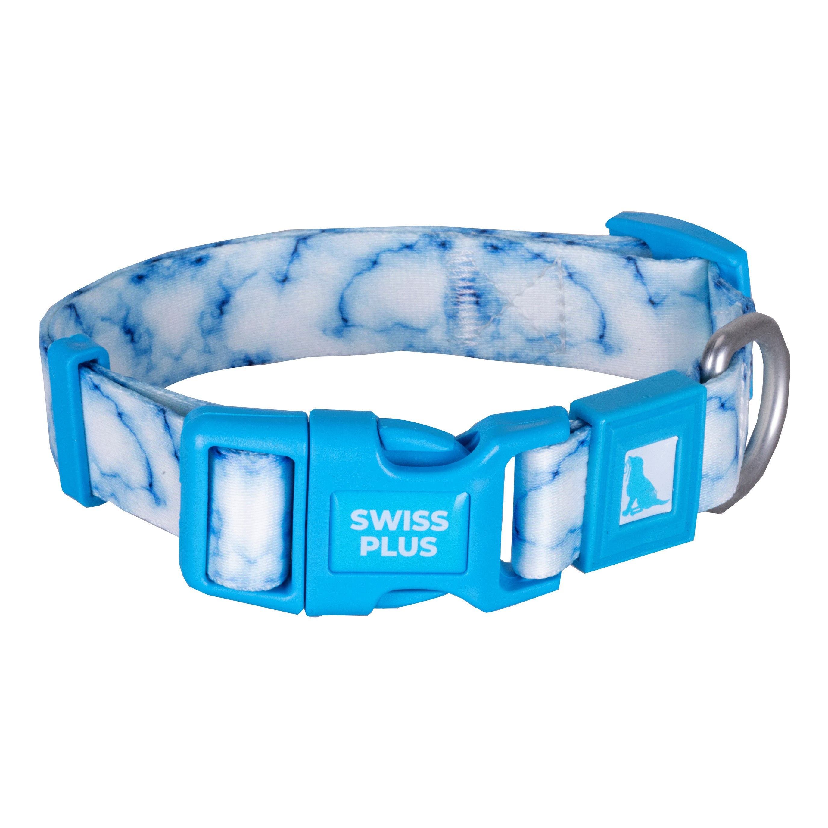 Swissplus Urban Paws Sky Marble Recycled Köpek Tasması - 20 Mm