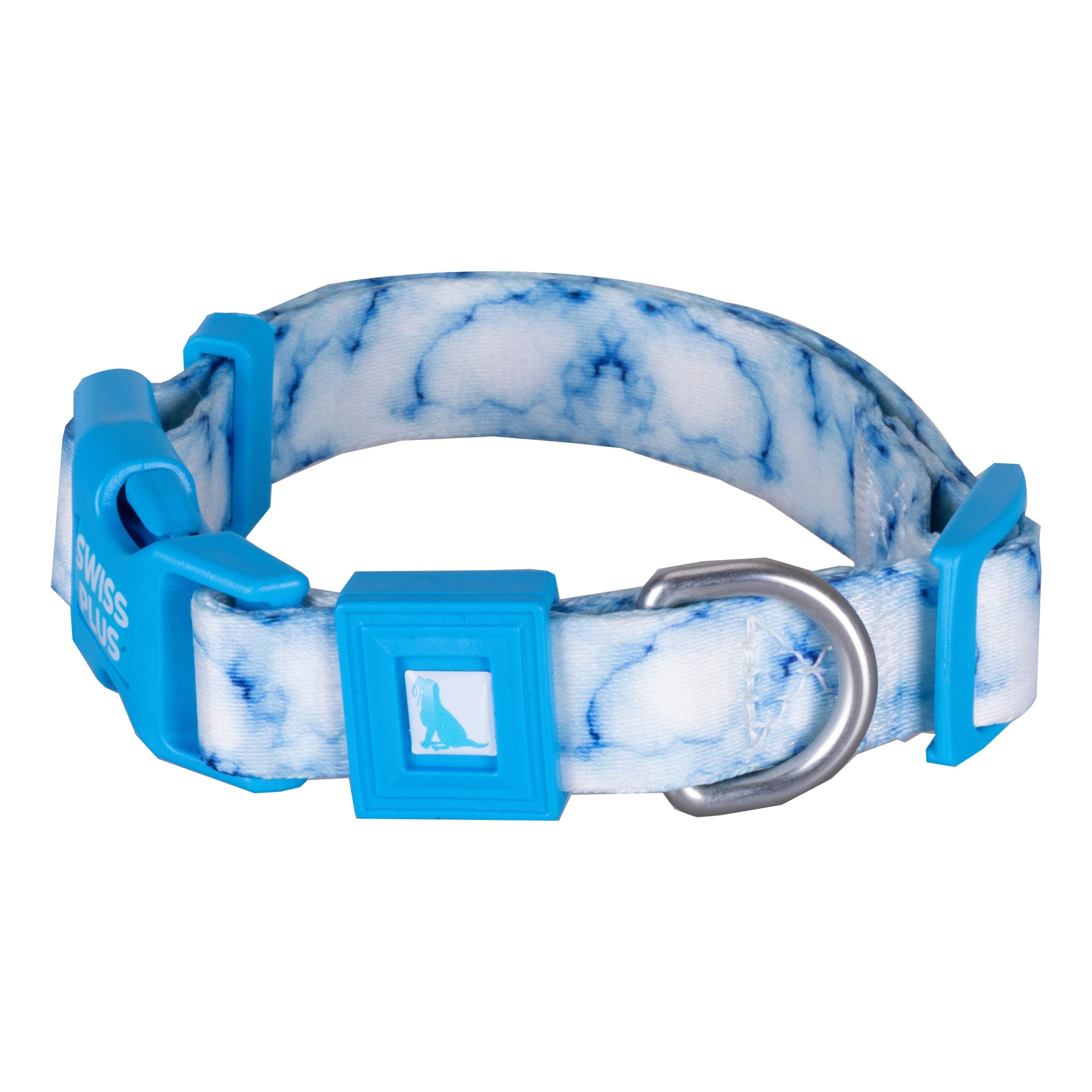 Swissplus Urban Paws Sky Marble Recycled Köpek Tasması - 25 Mm