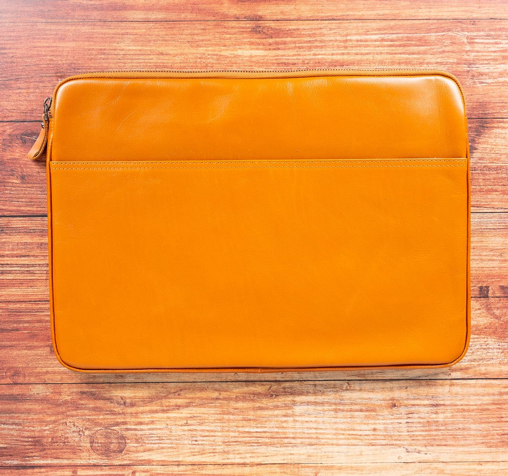 Torino Siena Tan Super Slim 16Inç Laptop / Macbook Kılıf