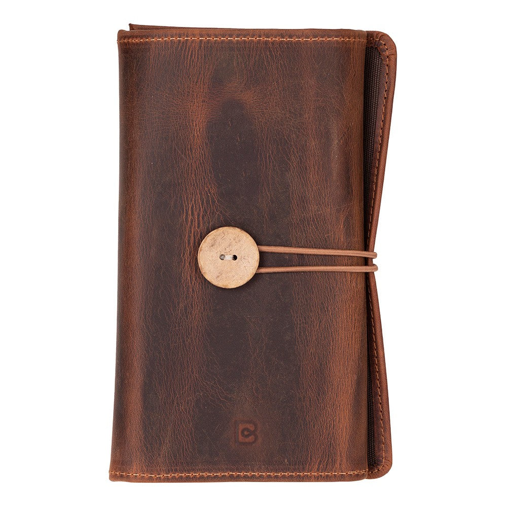 Bloominbag-Torino Tech Roll Saddle Cognac Hakiki Deri Kablo & şarj Düzenleyici-2-Milagron.com