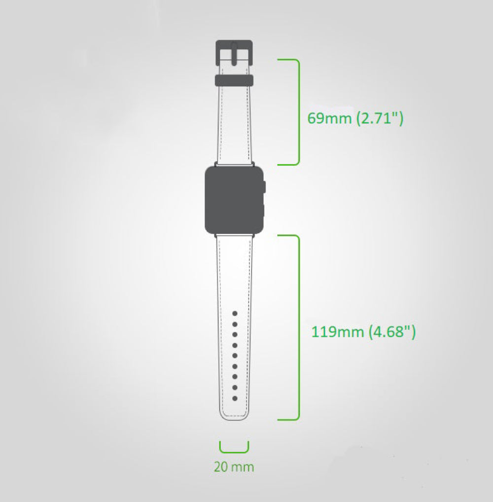 Valais Espresso Brown Leather Apple Watch Kordon-44/45/46/49Mm