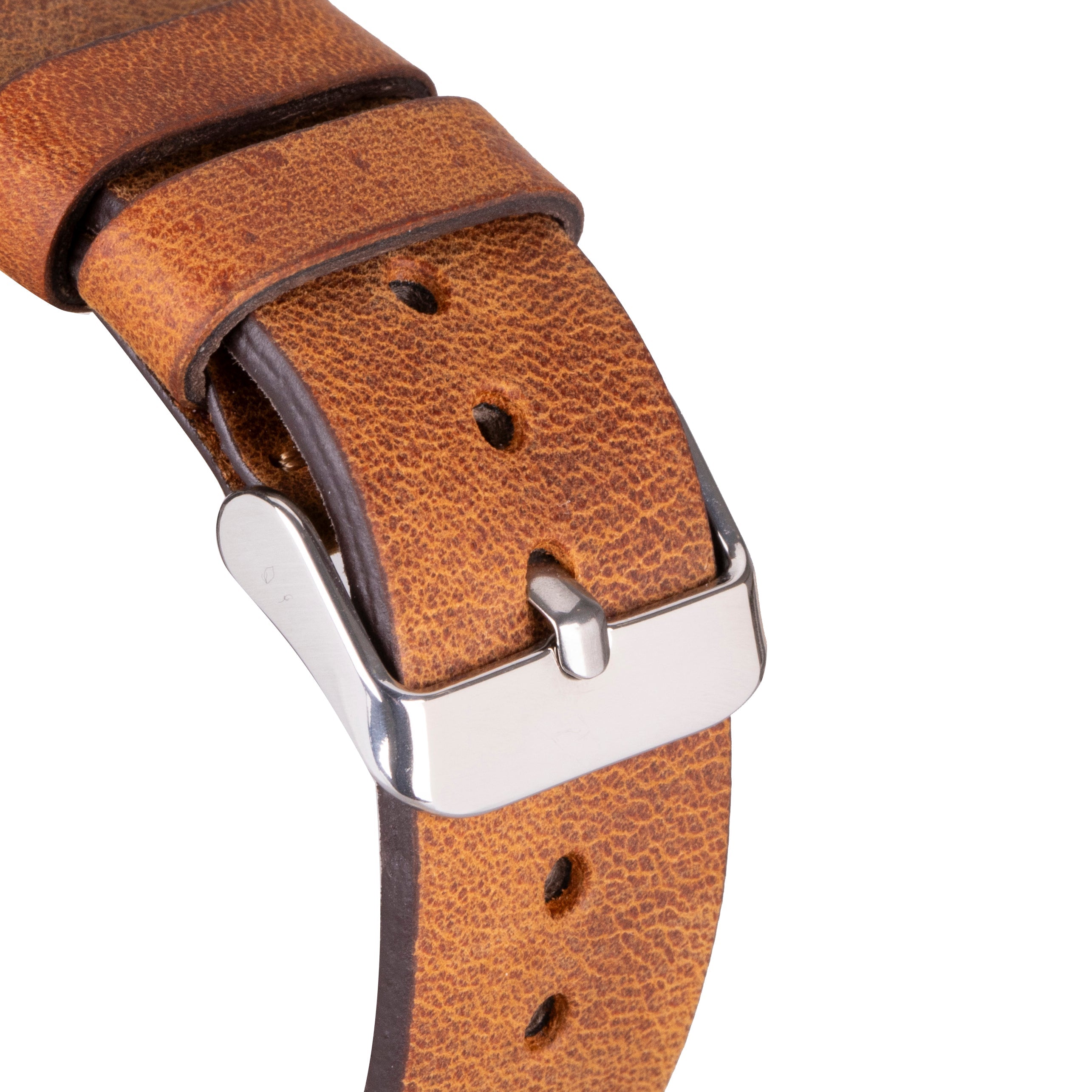 Valais Tan Leather Apple Watch Kordon-44/45/46/49Mm