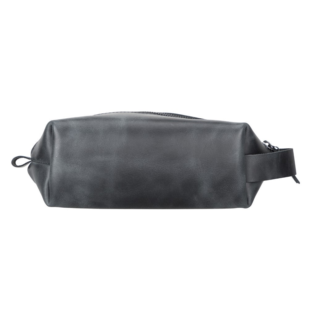Voyage Marine Blue Hakiki Deri Dopp Kit – Large