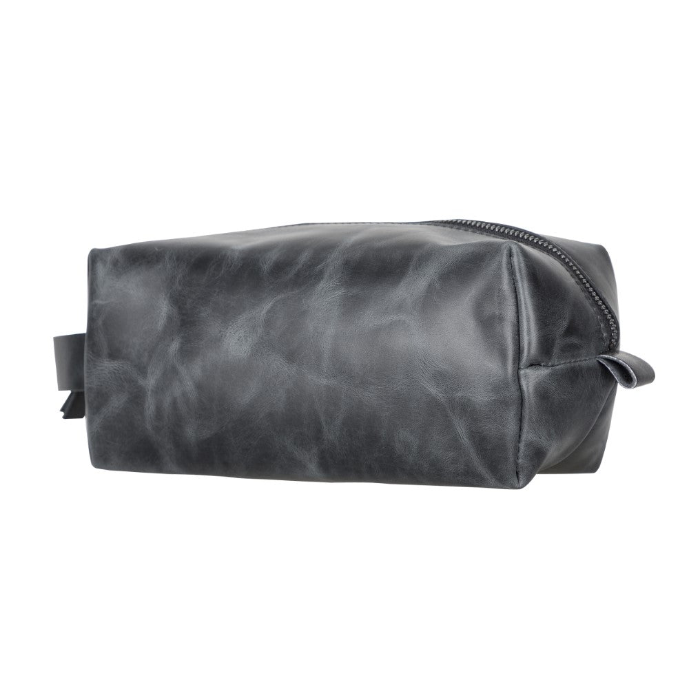 Voyage Marine Blue Hakiki Deri Dopp Kit – X Large