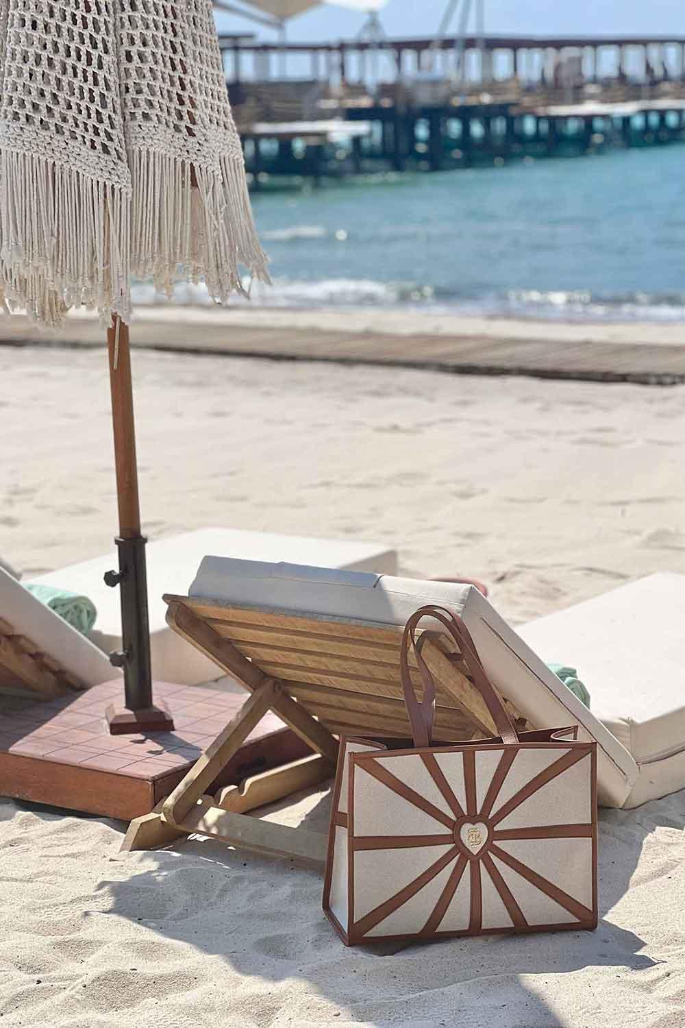 Bloomsbury-Sun Goddess - Kahverengi-Omuz Çantası-4-Milagron.com