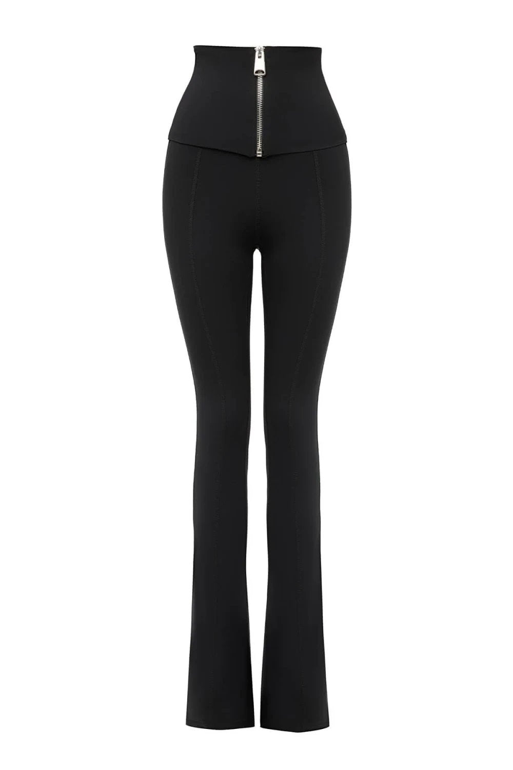 Bo&Po-Annalisa Corset Flare Leggings-Activewear-1-Milagron.com
