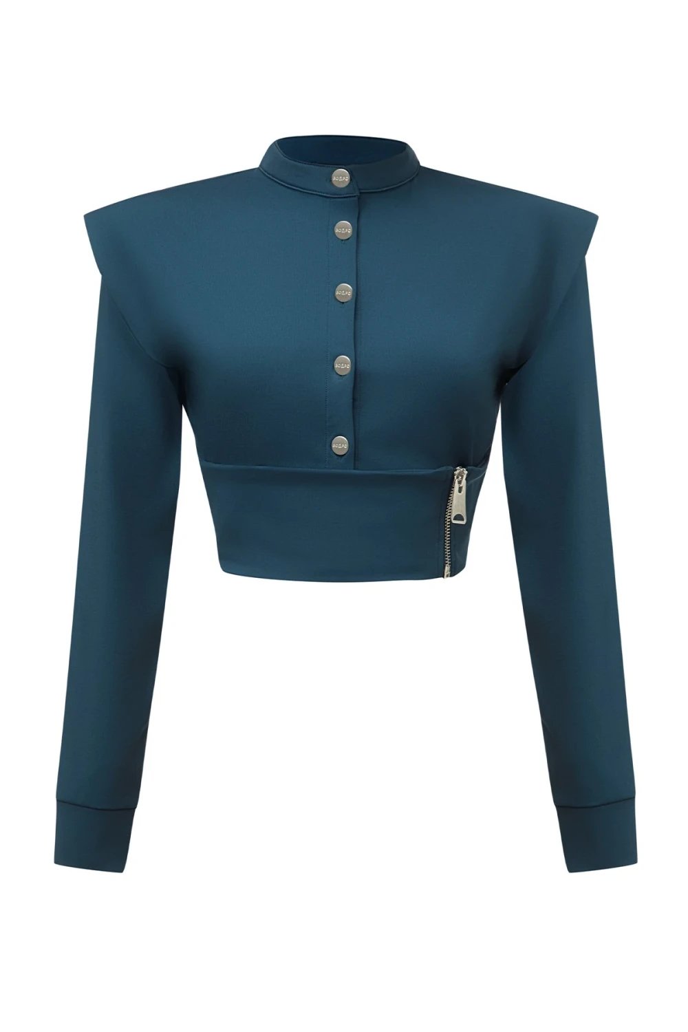 Bo&Po-Annalisa Jacket Oil Blue-Ceket-1-Milagron.com