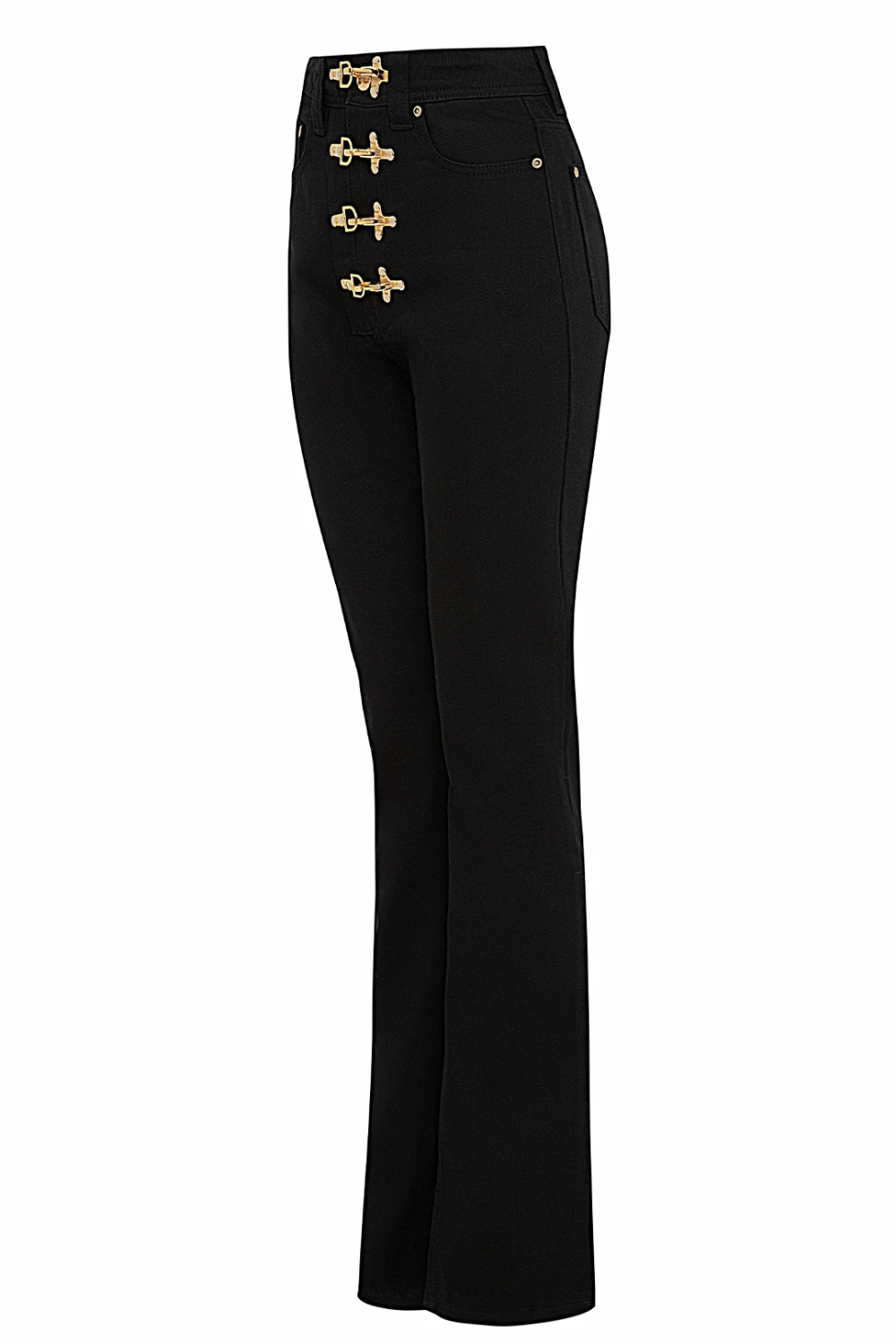 Bo&Po-Gaia Flare Jeans-Kot Pantolon-2-Milagron.com