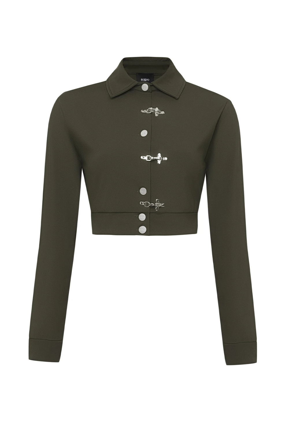 Bo&Po-Gaia Jacket Khaki-Ceket-1-Milagron.com