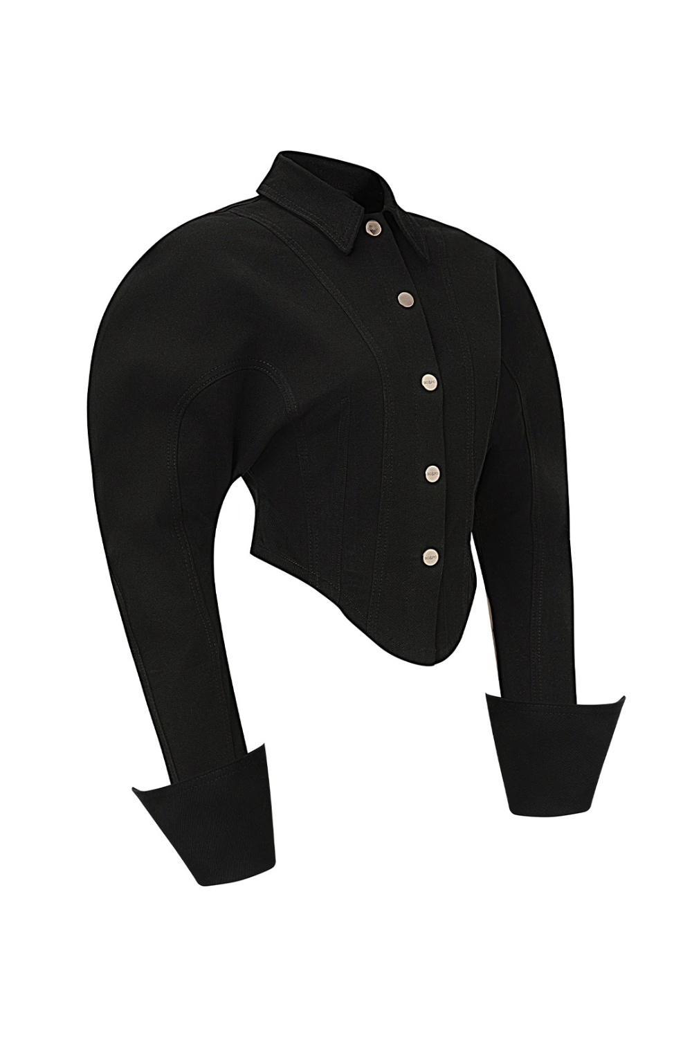 Bo&Po-Lana Shirt Black-Gömlek-2-Milagron.com