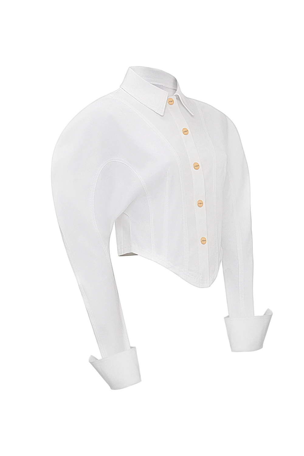 Bo&Po-Lana Shirt White-Gömlek-2-Milagron.com