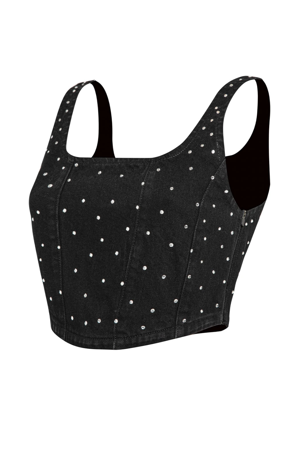 Bo&Po-Love Denim Top-Top-2-Milagron.com