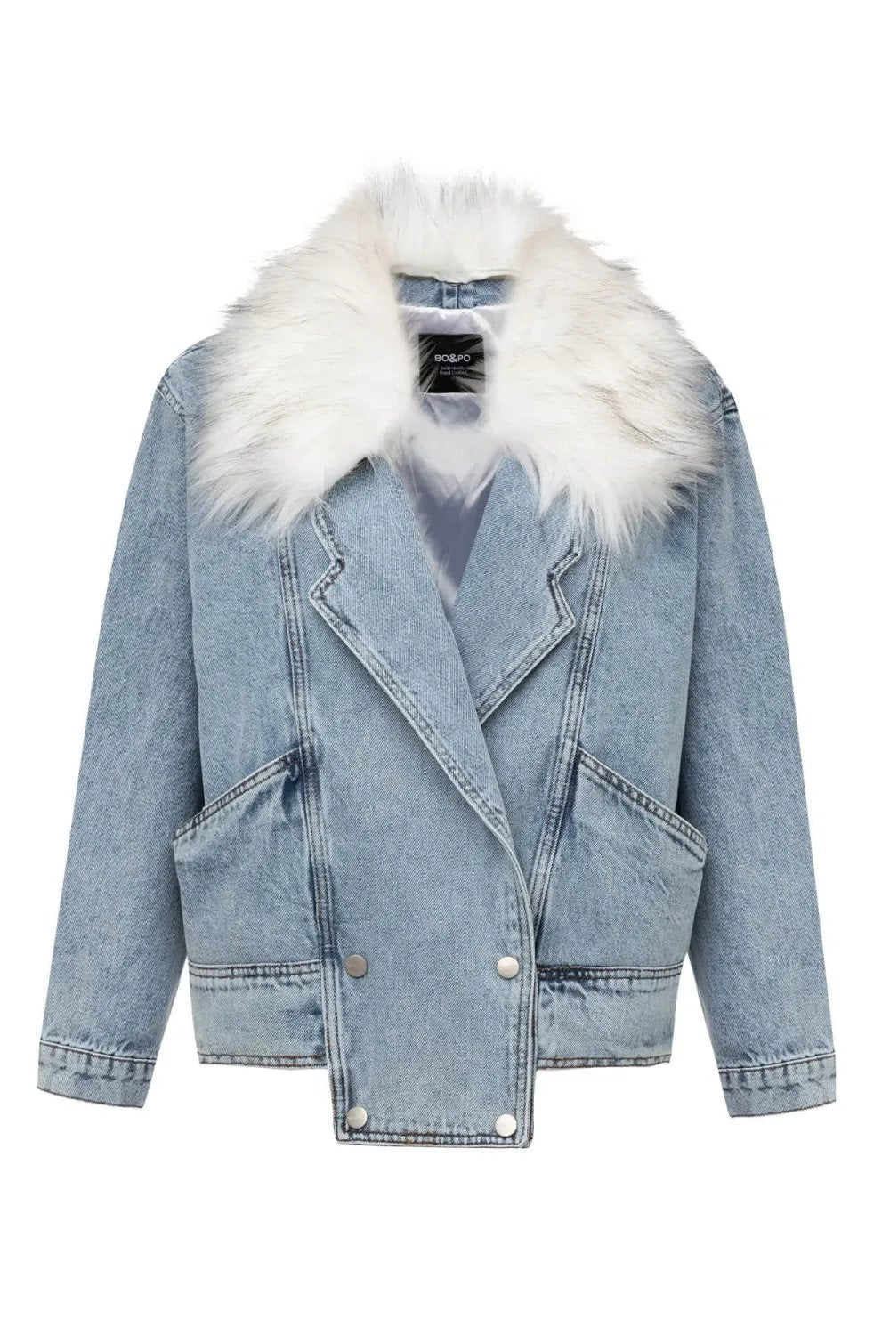 Bo&Po-Vega Denim Jacket-Dış Giyim-1-Milagron.com