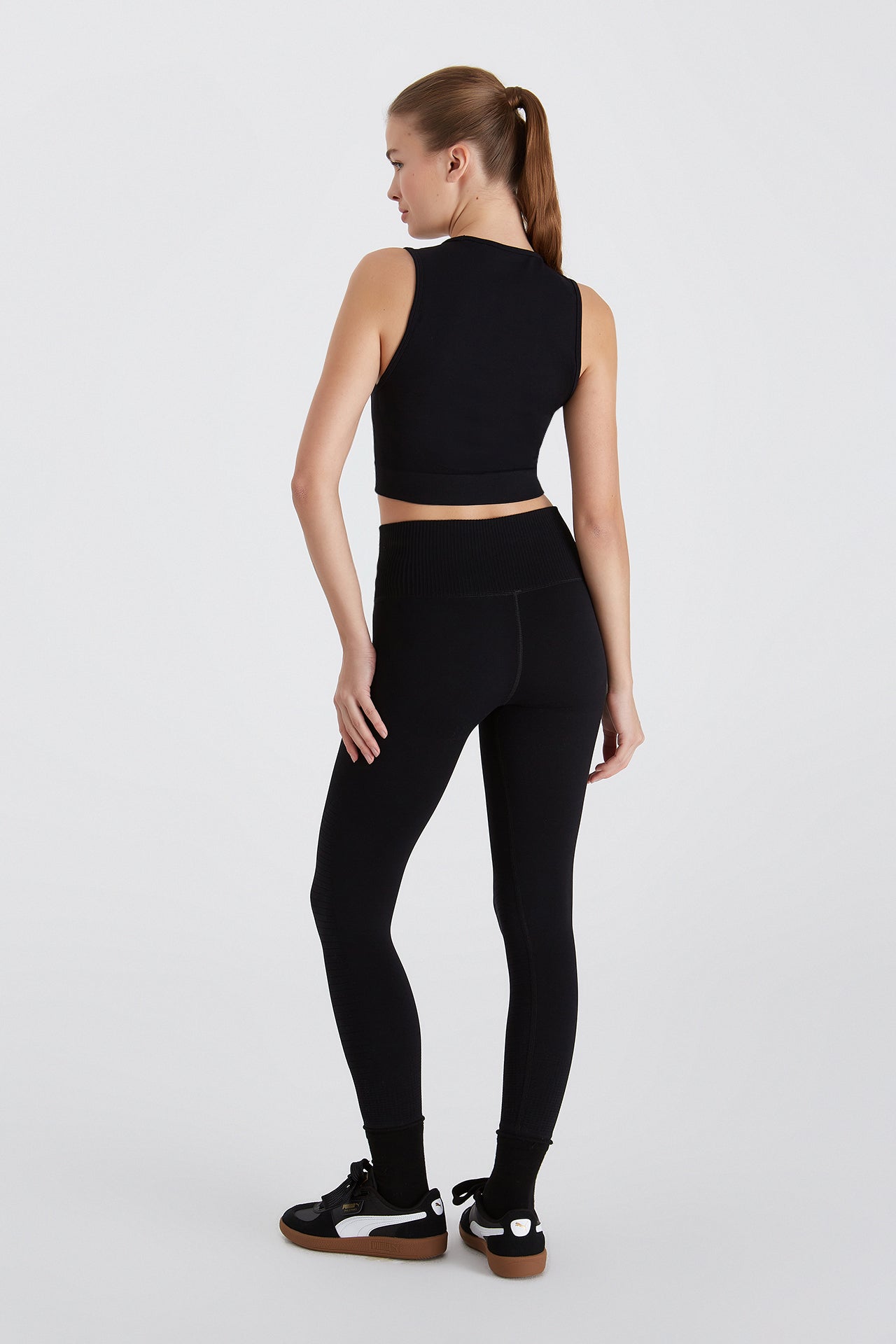 Boboist-Boboist Atlanta 7/8 Dikişsiz Tayt Atlanta Yüksek Bel 7/8 Dikişsiz Tayt-Atlanta 7/8 Dikişsiz Tayt-3-Milagron.com