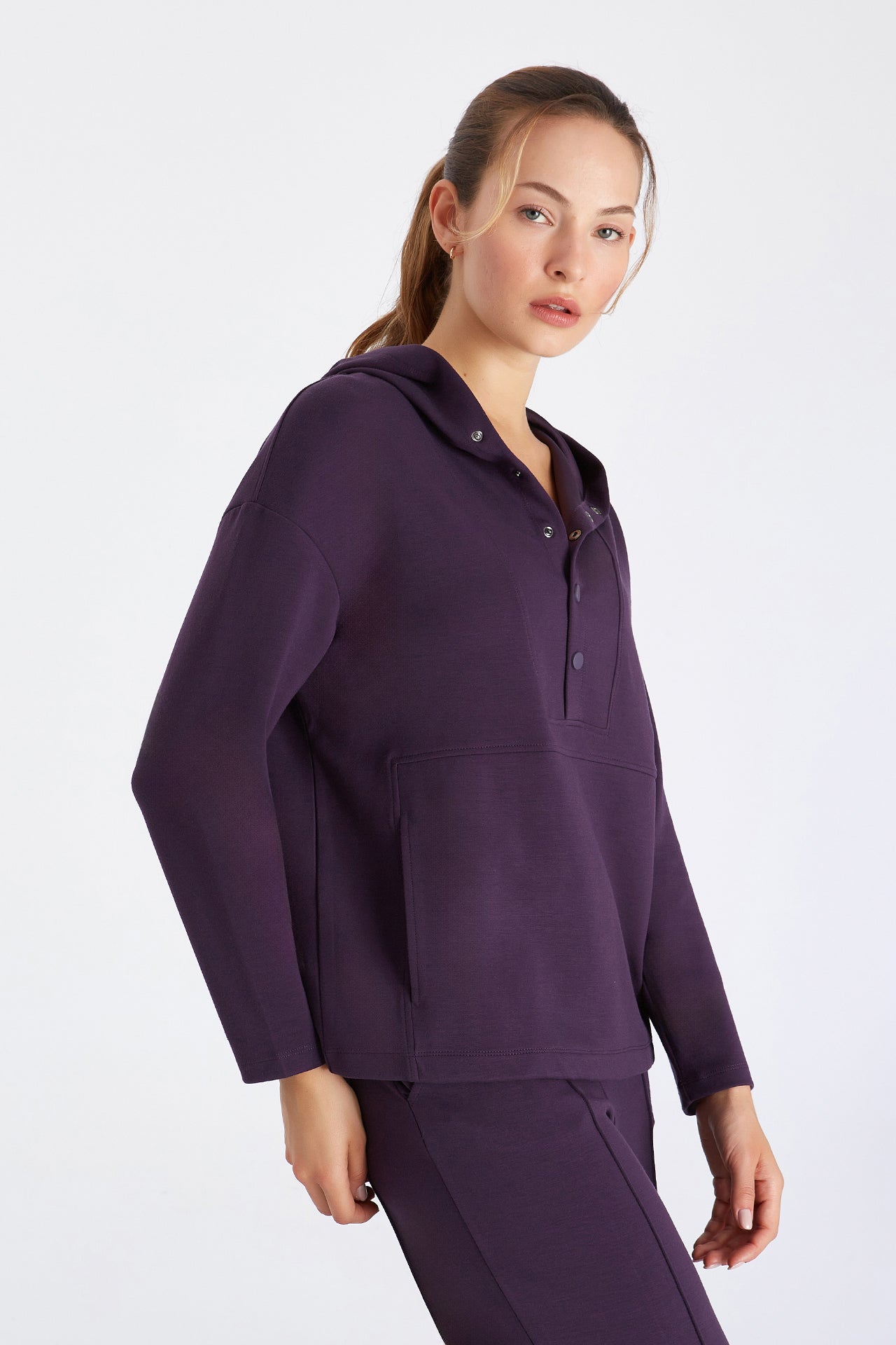 Boboist-Boboist Anna Sweatshirt Anna Kapüşonlu Sweatshirt-Sweatshirt-2-Milagron.com
