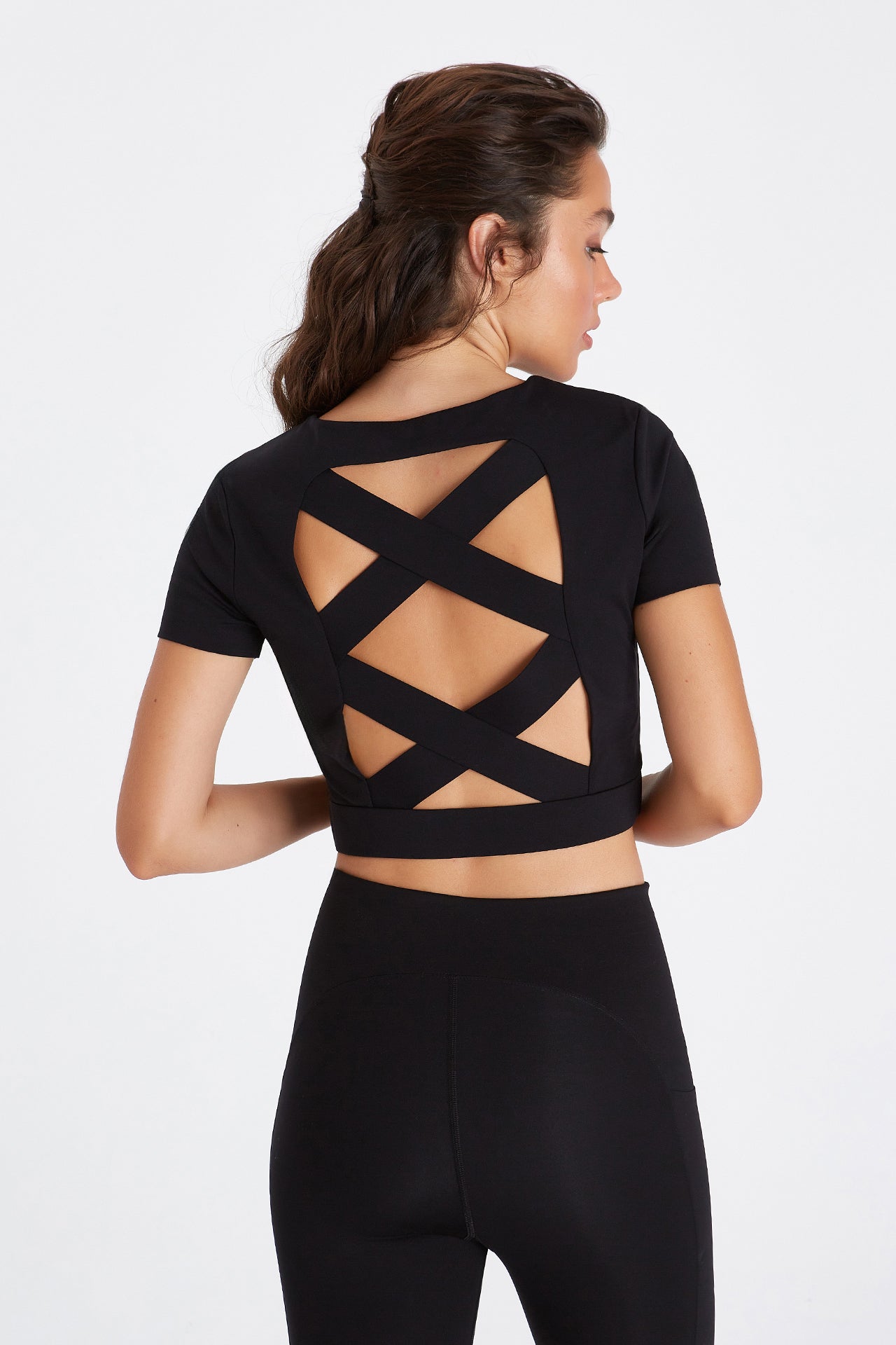 Boboist-Boboist April Kk Crop Top April Kısa Kollu Crop Top-Crop Top-2-Milagron.com