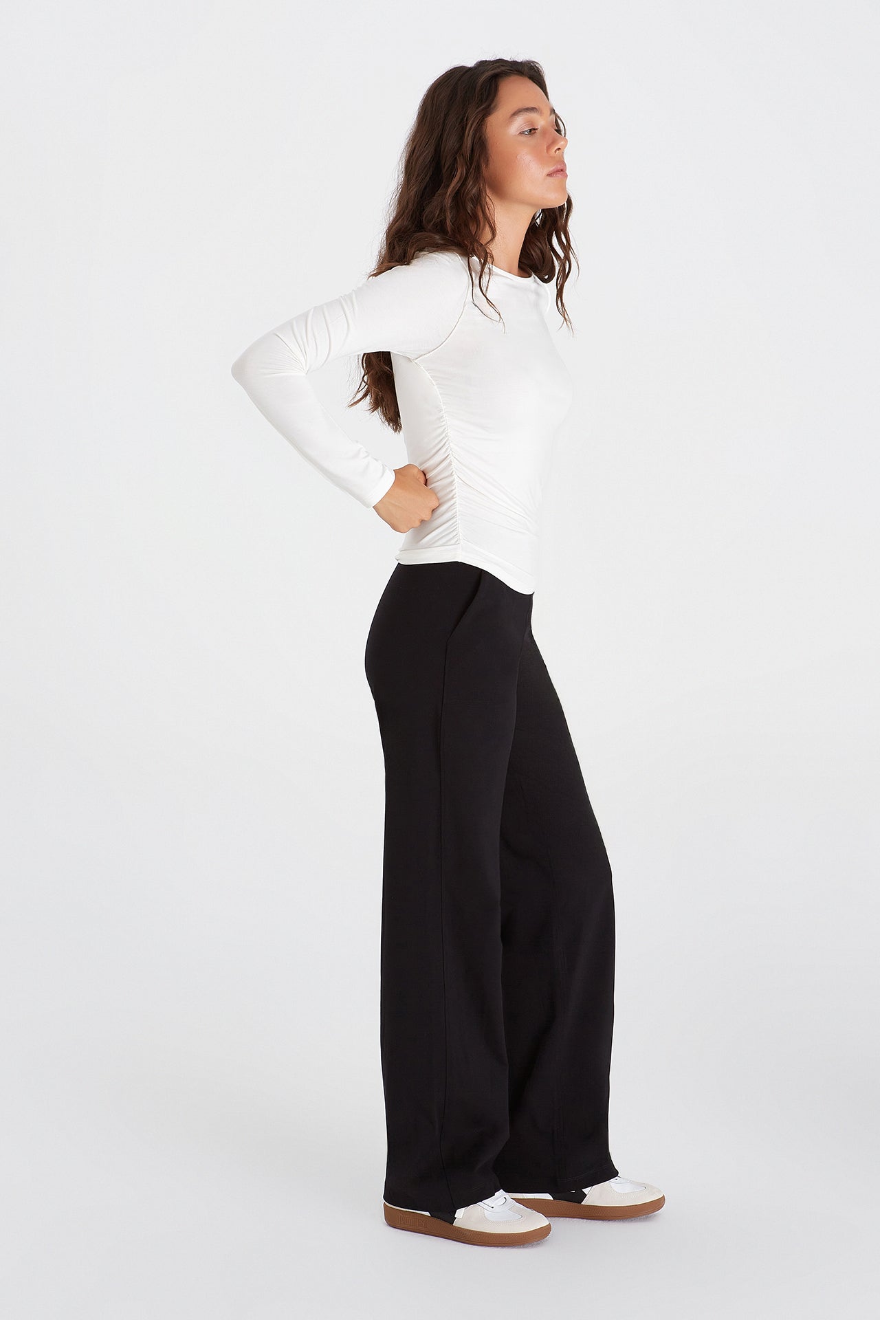 Boboist-Boboist Darlene Bluz Darlane Büzgü Detaylı Bluz-Bluz-2-Milagron.com