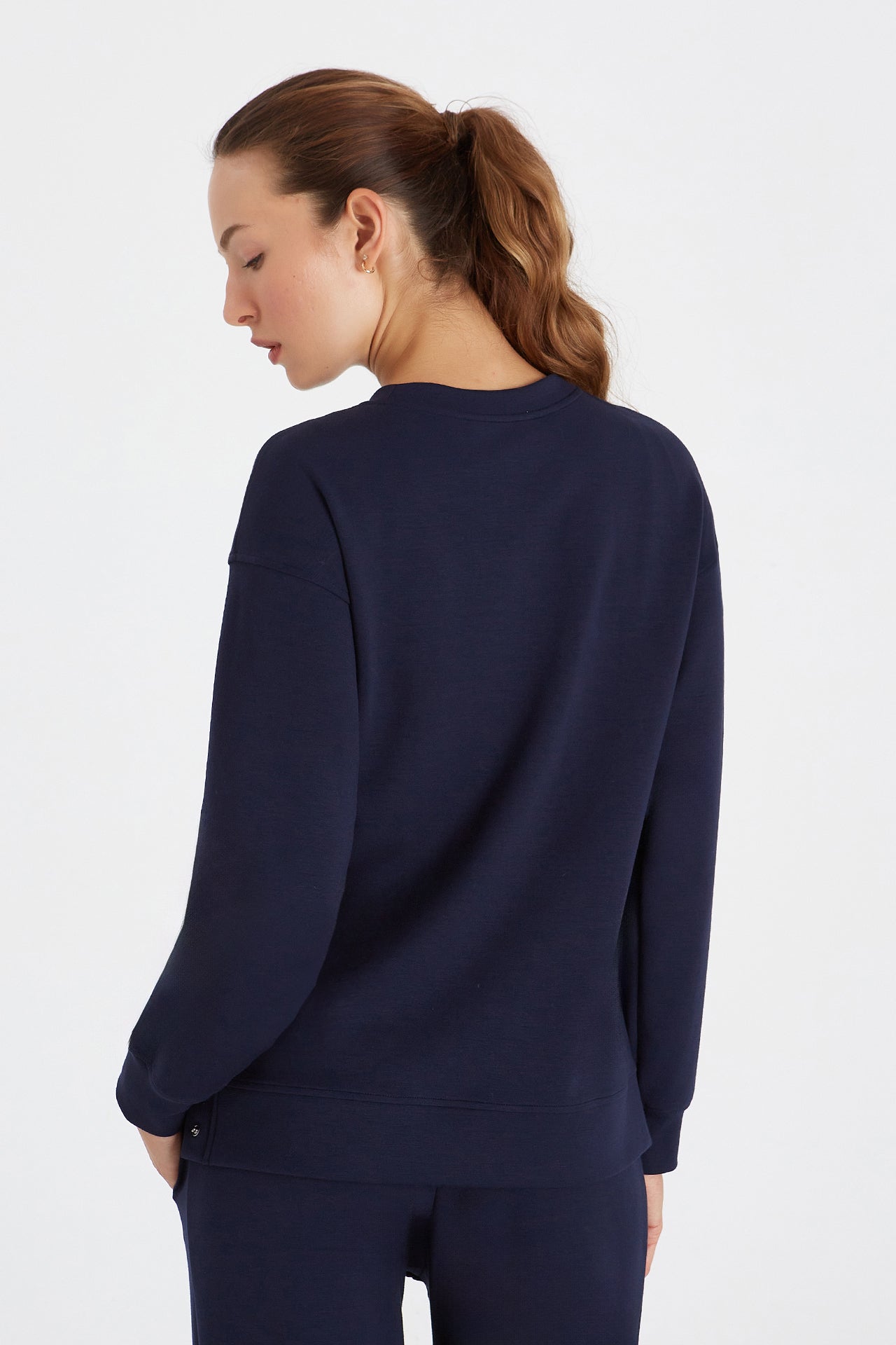 Boboist-Boboist Ellie Sweatshirt Elle çıtçıt Detaylı Sweatshirt-Sweatshirt-2-Milagron.com