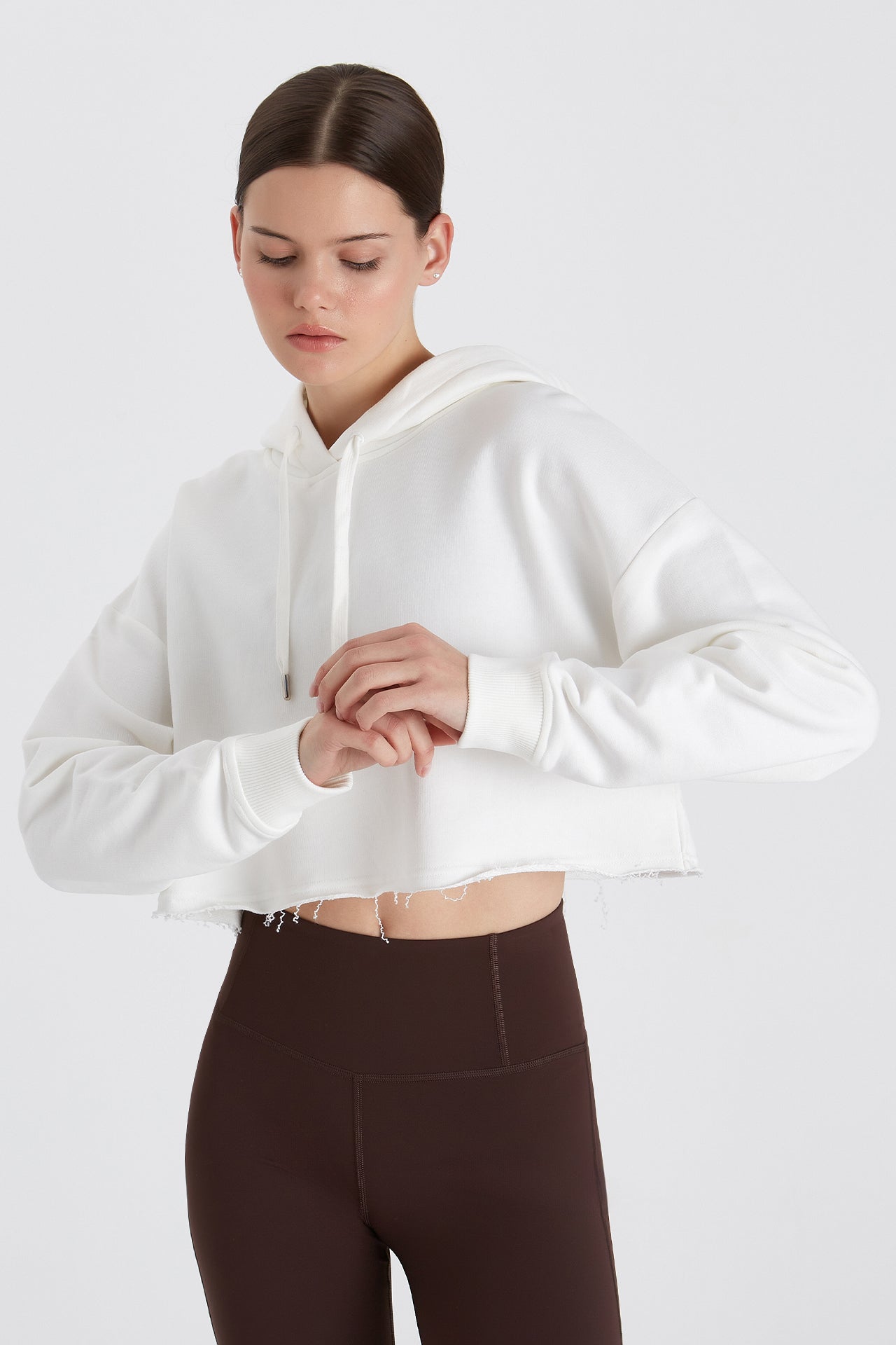 Boboist-Boboist Everly Sweatshirt Everly Kapüşonlu Kısa Sweatshirt-Sweatshirt-2-Milagron.com