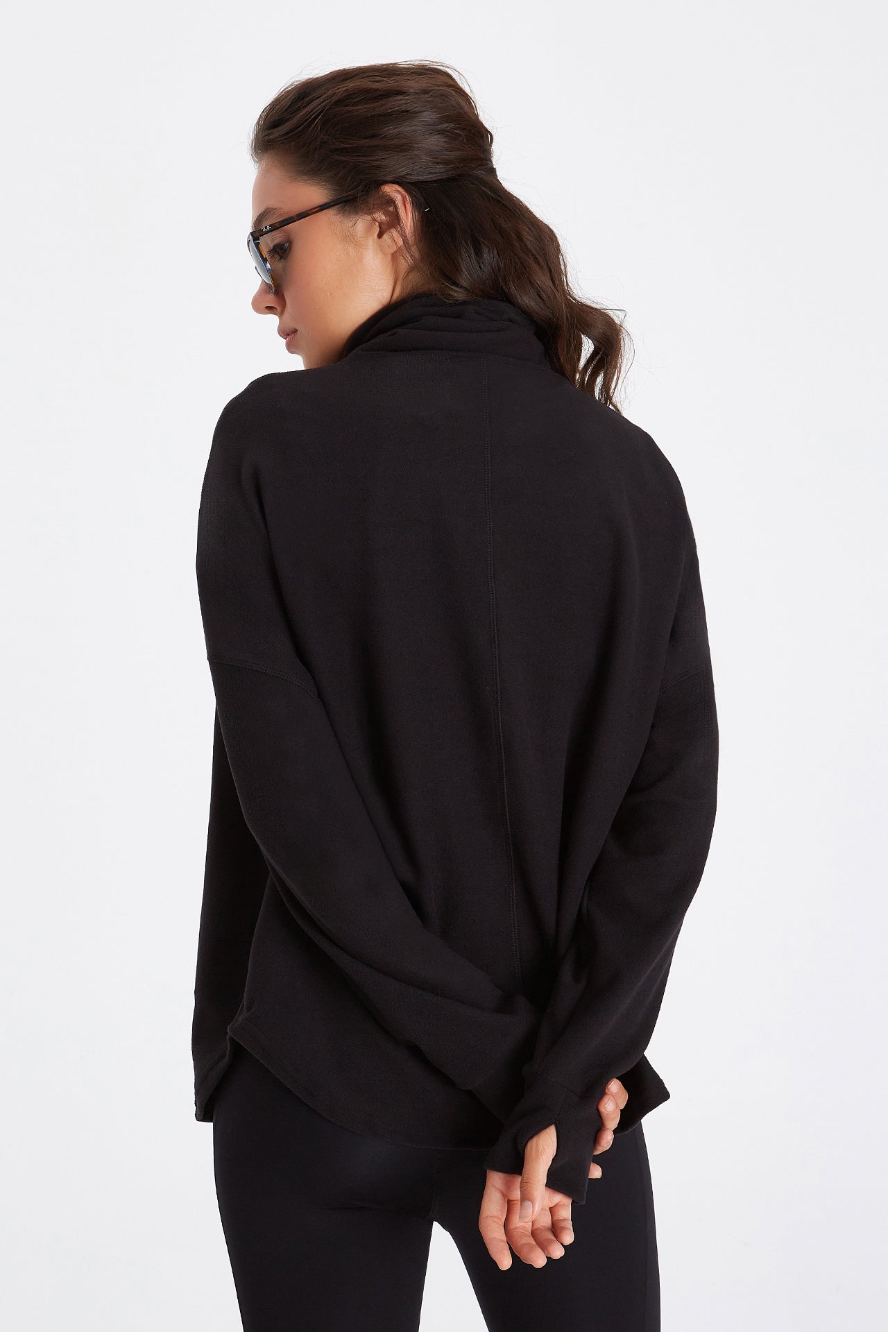 Boboist-Boboist Stella Sweatshirt Stella Dik Yaka Sweatshirt-Stella Sweatshirt-4-Milagron.com