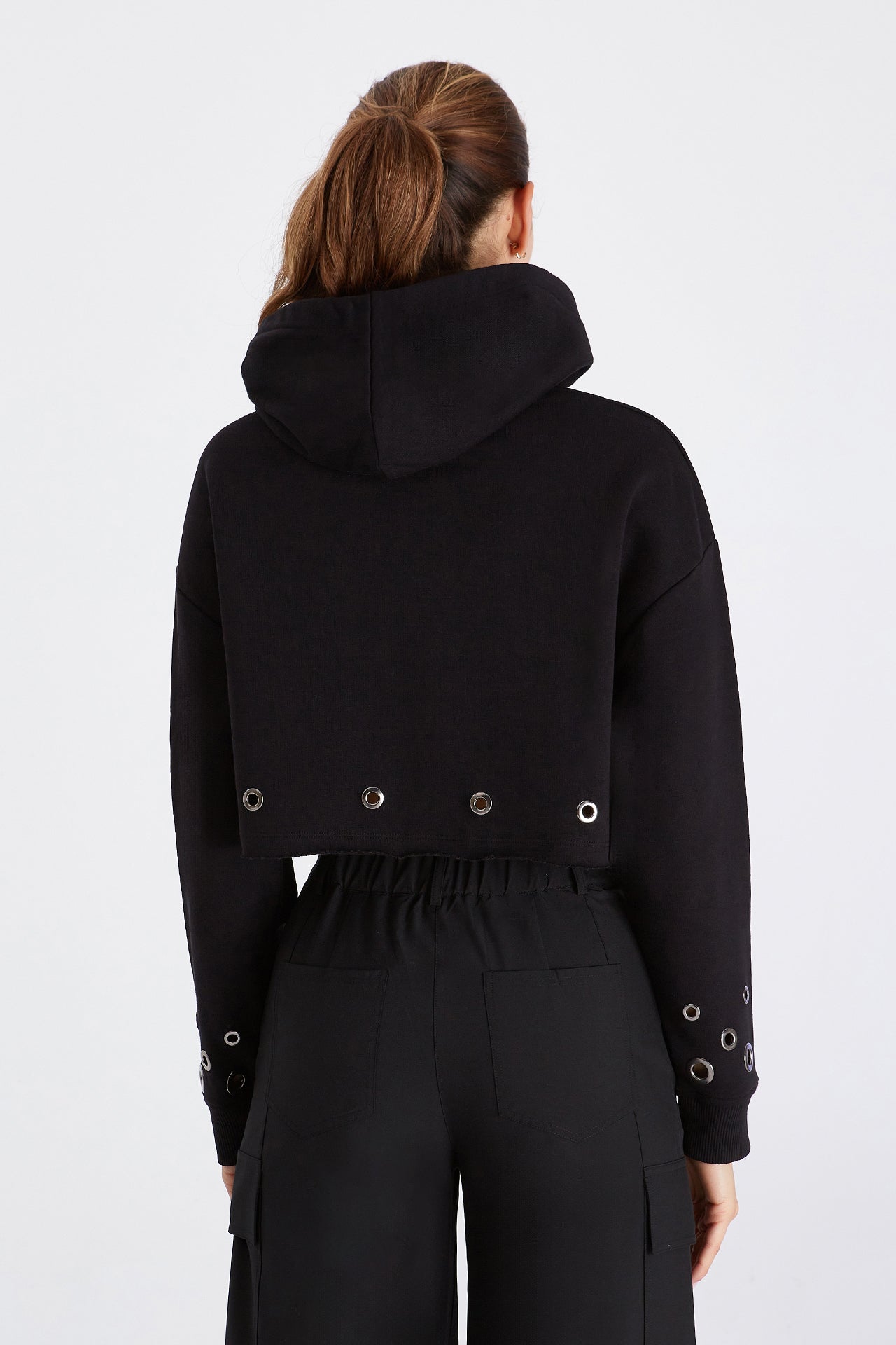 Boboist-Boboist Zoey Kapüşonlu Kısa Sweatshirt Zoey Kapüşonlu Kısa Sweatshirt-Sweatshirt-3-Milagron.com