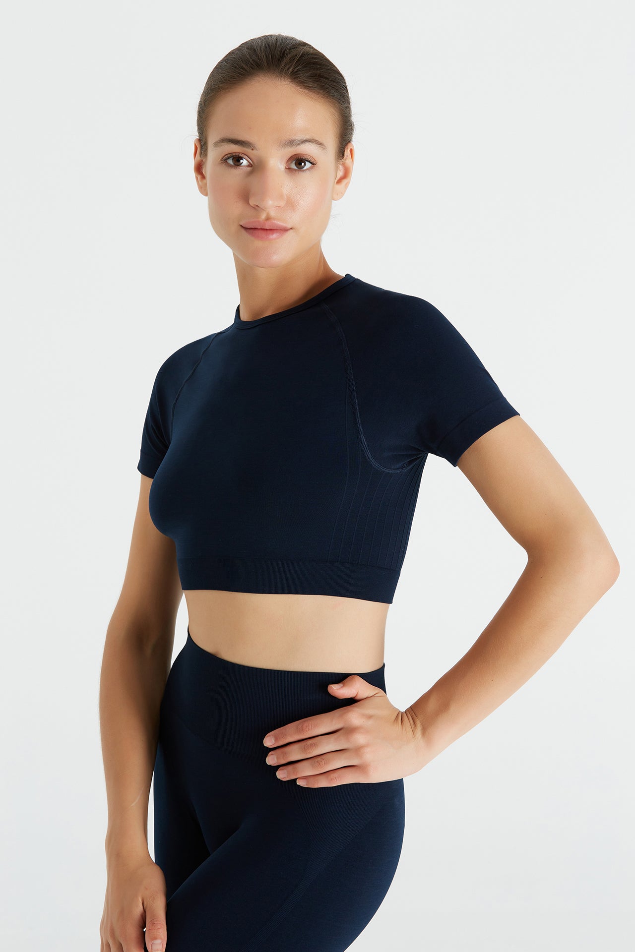 Boboist-Cassia Crop Top Cassia Dikişsiz Crop Top-Crop Top-2-Milagron.com