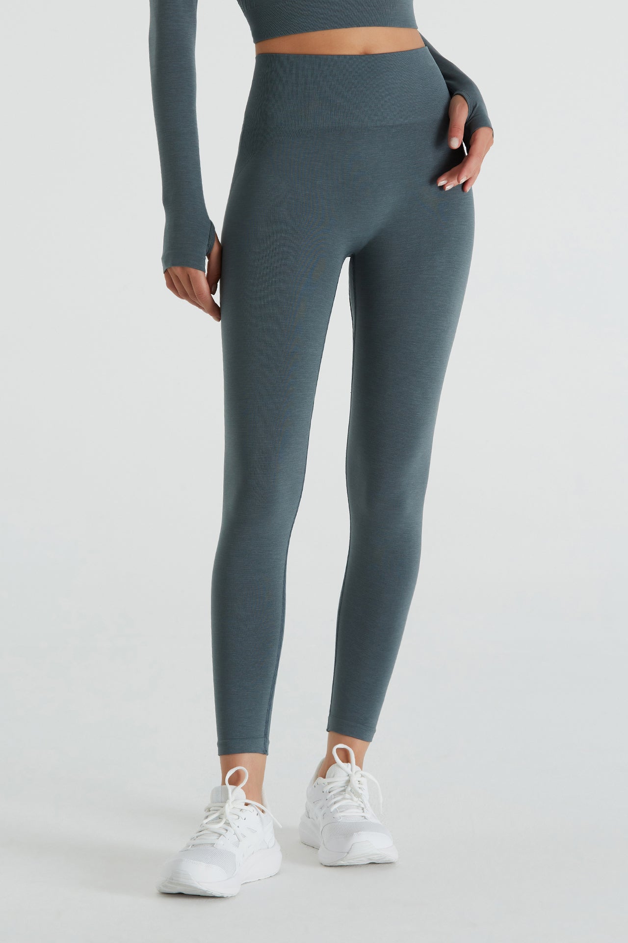 Boboist-Rita Tayt Rita Yüksek Bel 7/8 Dikişsiz Tayt-Tayt-1-Milagron.com