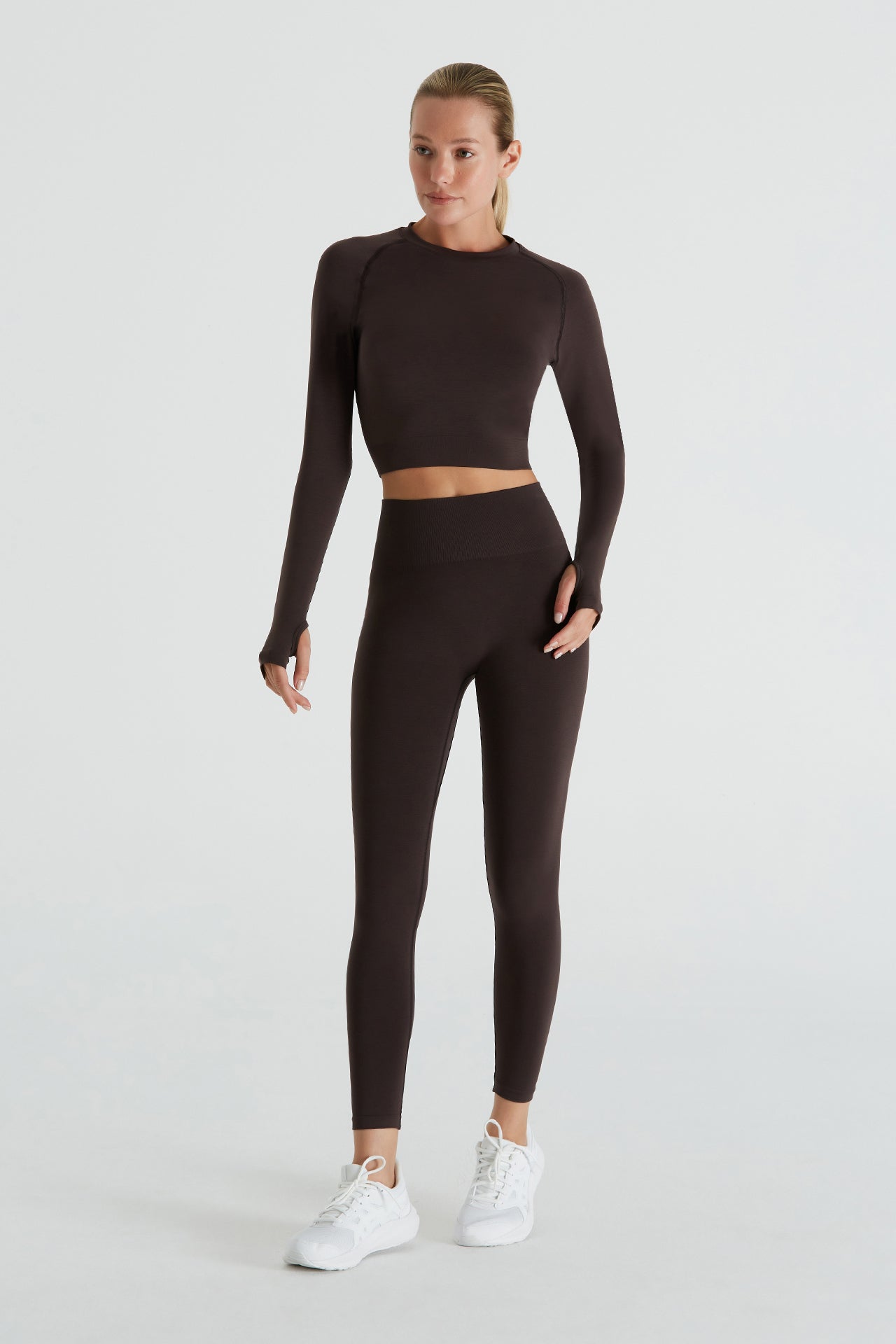 Boboist-Rita Tayt Rita Yüksek Bel 7/8 Dikişsiz Tayt-Tayt-4-Milagron.com