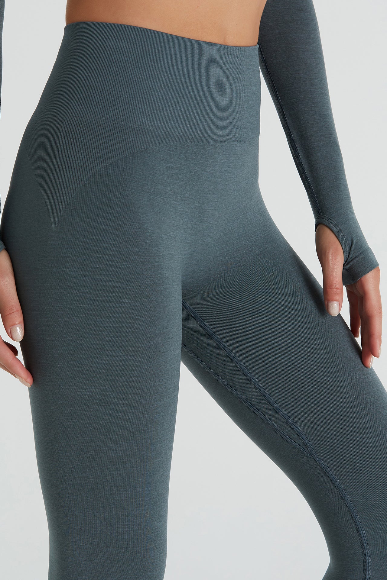 Boboist-Rita Tayt Rita Yüksek Bel 7/8 Dikişsiz Tayt-Tayt-4-Milagron.com