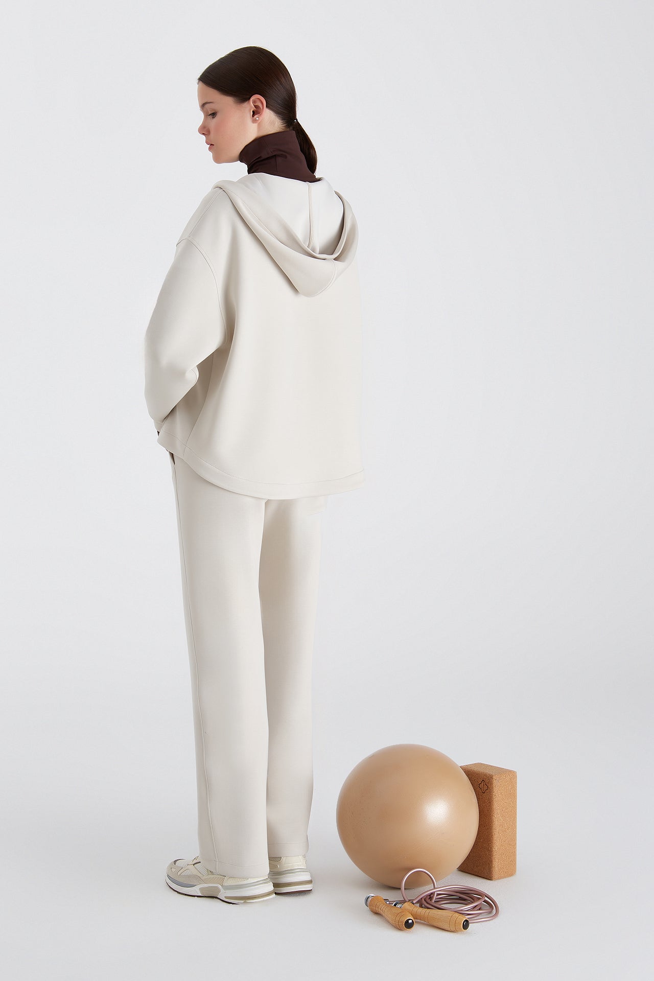 Boboist-Sabrina K Sweatshirt Sabrina Kapüşonlu Sweatshirt-Sweatshirts & Hoodies-3-Milagron.com